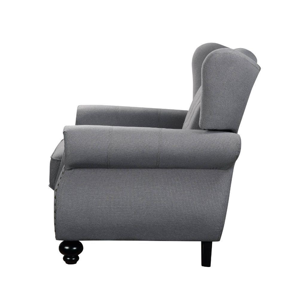 

                    
Acme Furniture Hannes Chair Gray Fabric Purchase 
