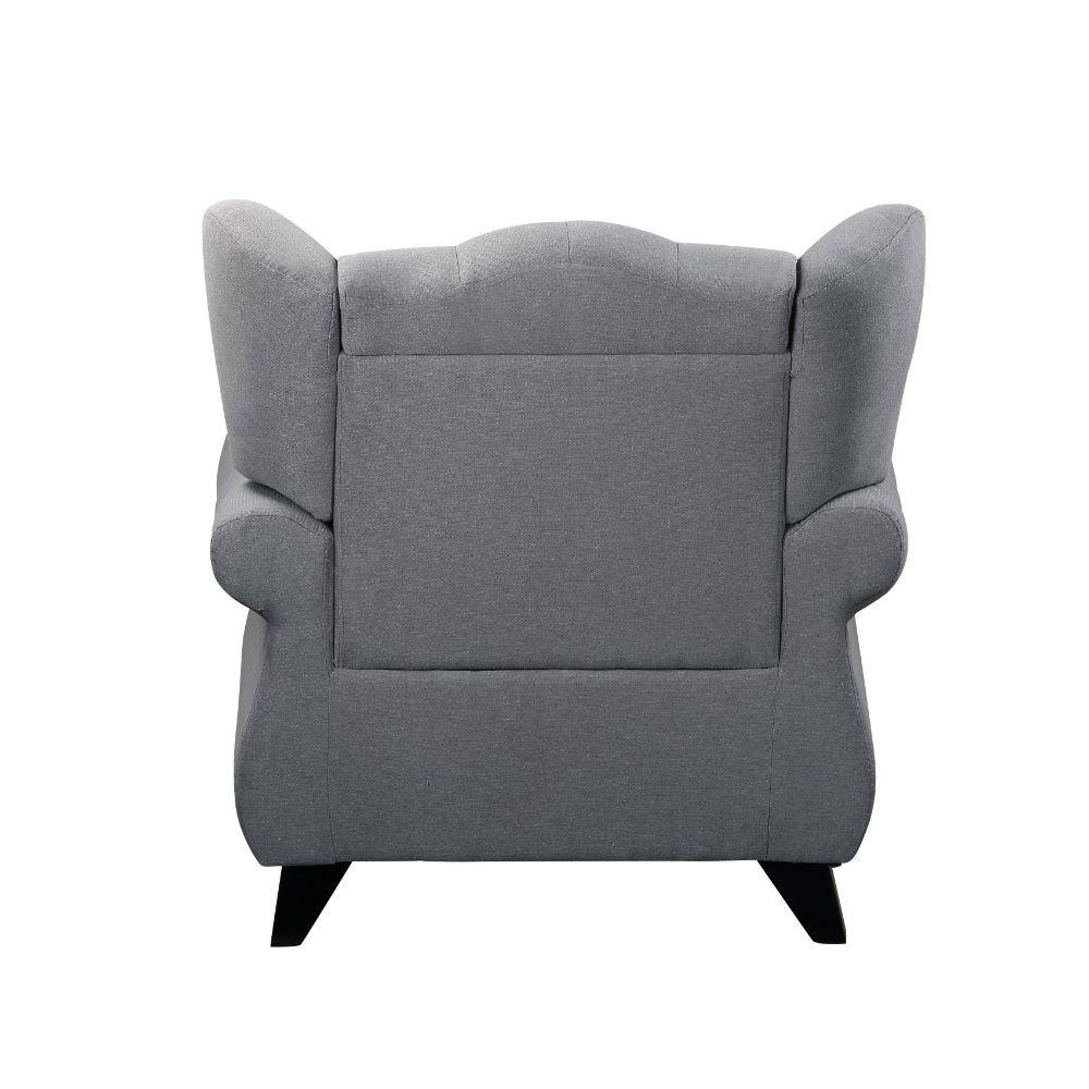 

    
Acme Furniture Hannes Chair Gray 53282
