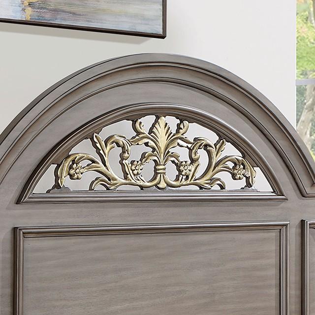 

    
Furniture of America Syracuse California King Panel Bed CM7129GY-CK Panel Bed Gray CM7129GY-CK

