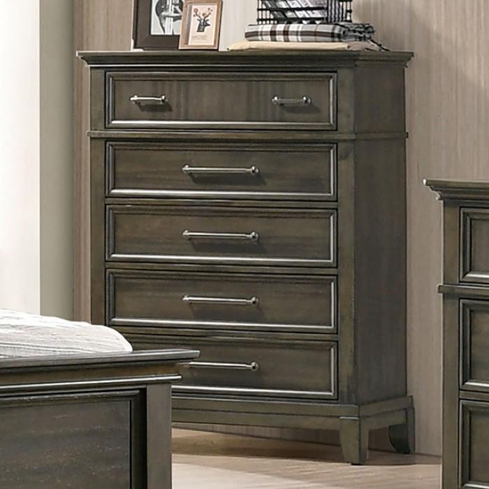 

                    
Buy Traditional Gray Solid Wood King Bedroom Set 6pcs Furniture of America CM7221GY-EK Houston
