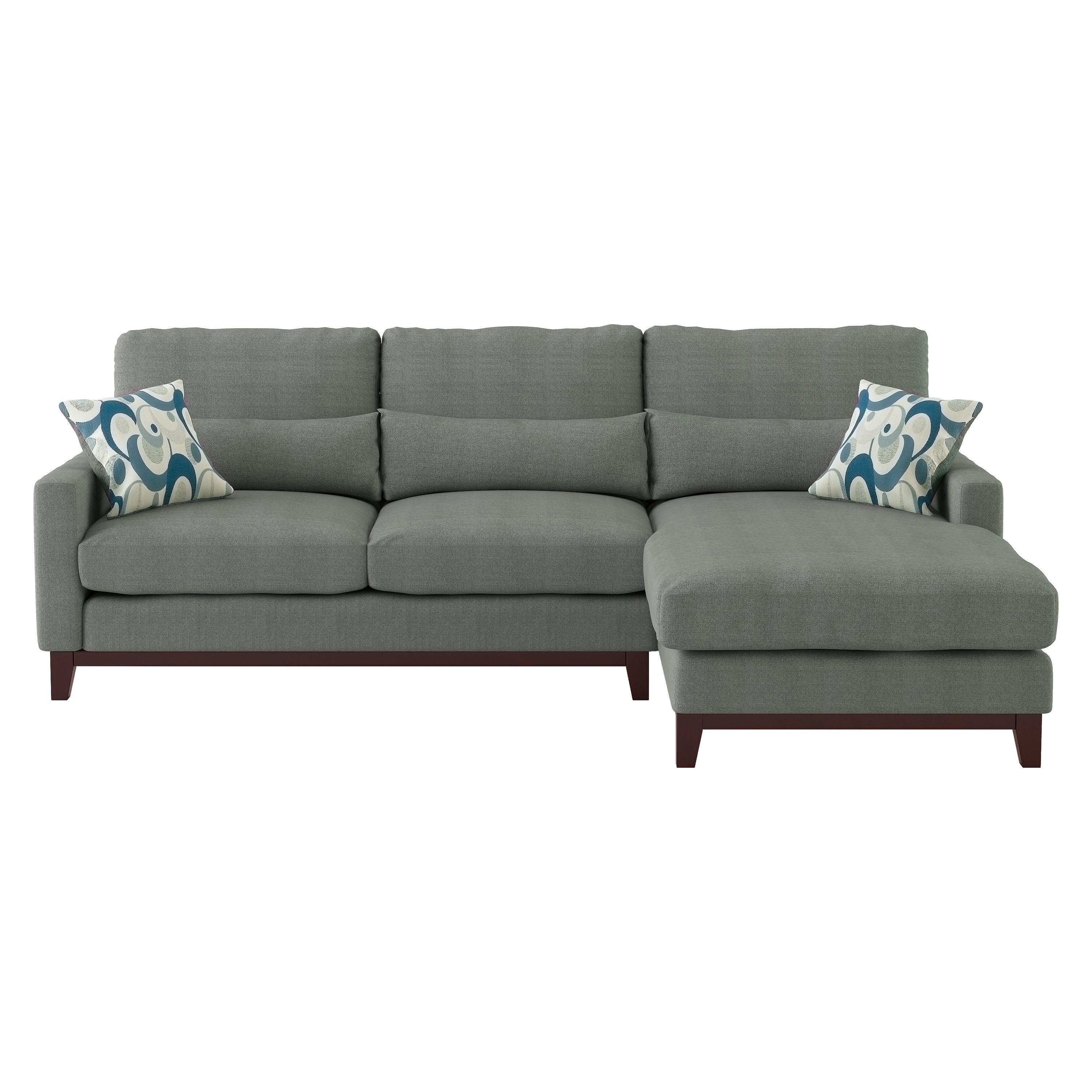Traditional Sectional 9890GY*SC Greerman 9890GY*SC in Gray 
