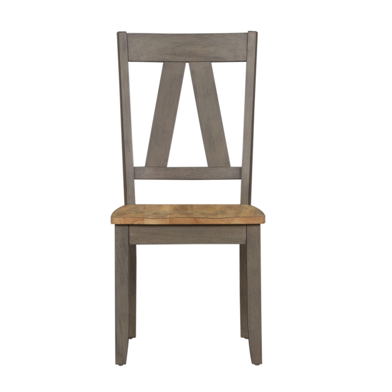 

    
Liberty Furniture Lindsey Farm  (62-CD) Dining Side Chair Dining Side Chair Gray 62-C2500S
