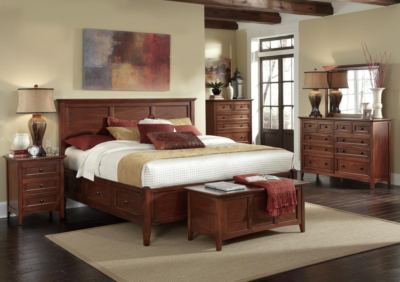 

    
Traditional Queen Storage Bedroom Set 6Pcs WSLCB5091 A-America Westlake

