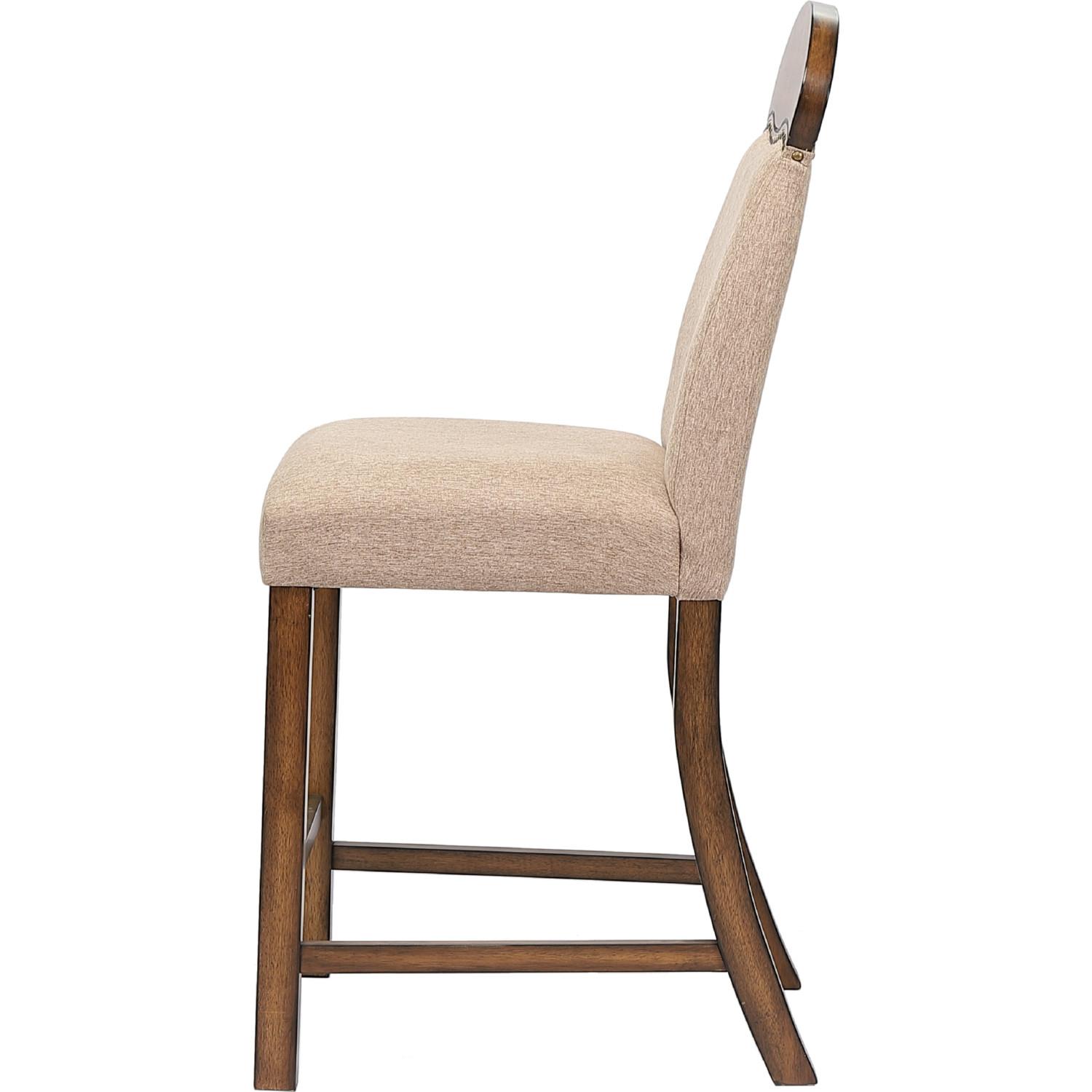 

                    
Acme Furniture Maurice Counter Chair Set Brown Oak Linen Purchase 

