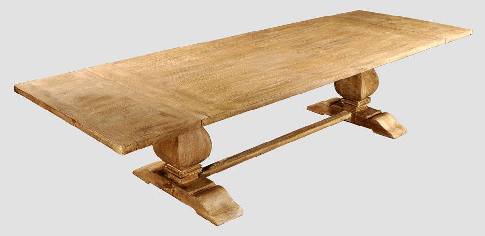 

    
Traditional Natural Wood Pickled Finish Rectangular Dining Table by AA Importing Hamptons Collection
