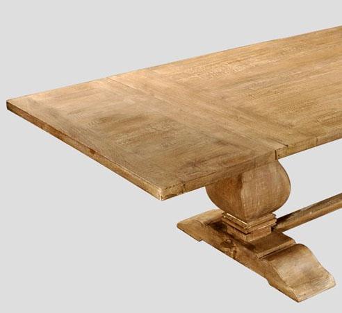 

    
Traditional Natural Wood Pickled Finish Rectangular Dining Table by AA Importing Hamptons Collection
