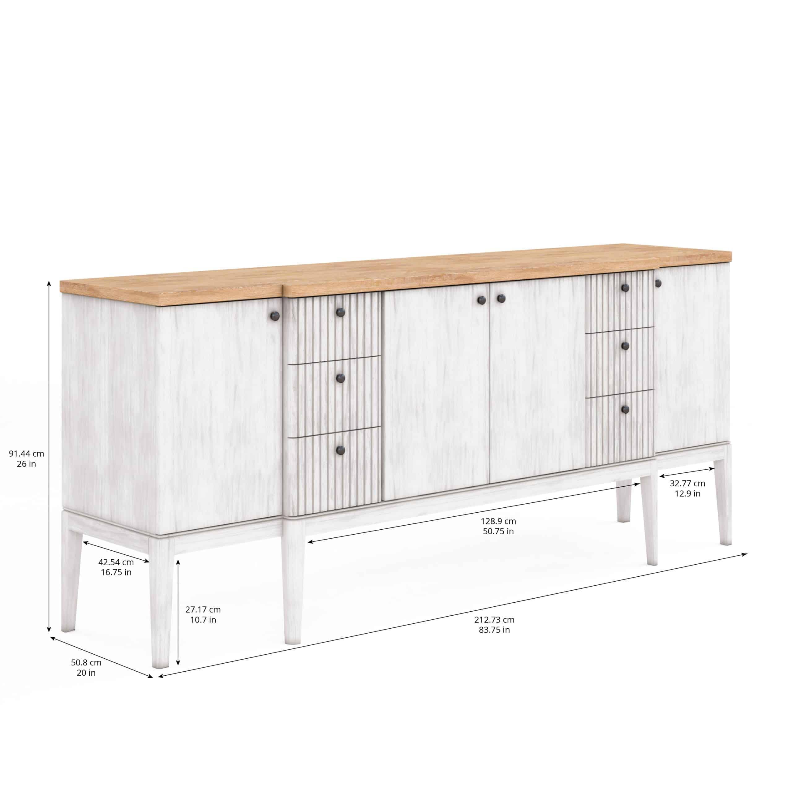

                    
a.r.t. furniture Post Sideboard w/Mirror Oak  Purchase 
