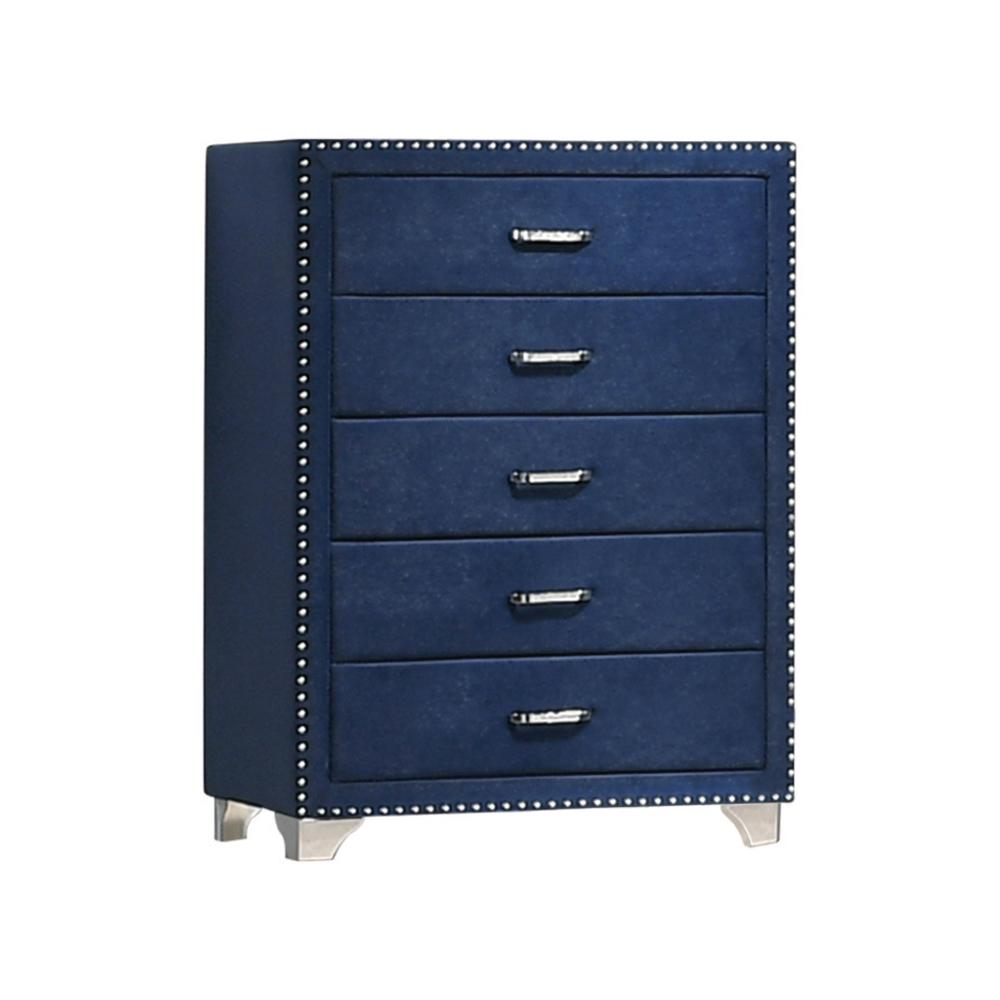 

    
Traditional Pacific Blue Matte Velvet Chest Coaster 223375 Melody
