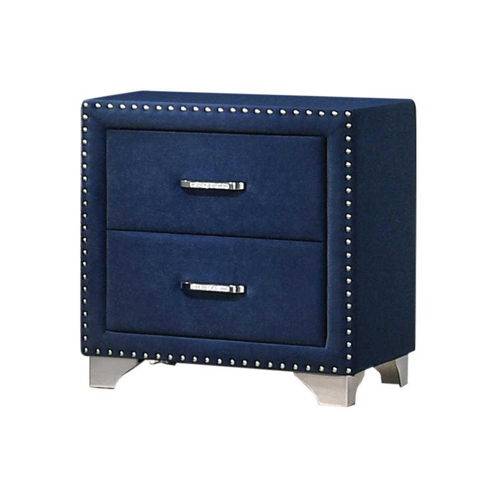 

    
Traditional Pacific Blue Matte Velvet Nightstand Coaster 223372 Melody
