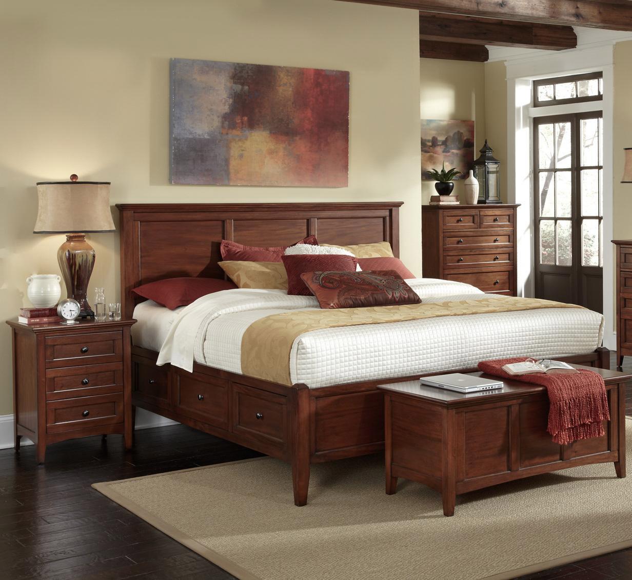 

    
Traditional Queen Storage Bedroom Set 3Pcs WSLCB5091 A-America Westlake
