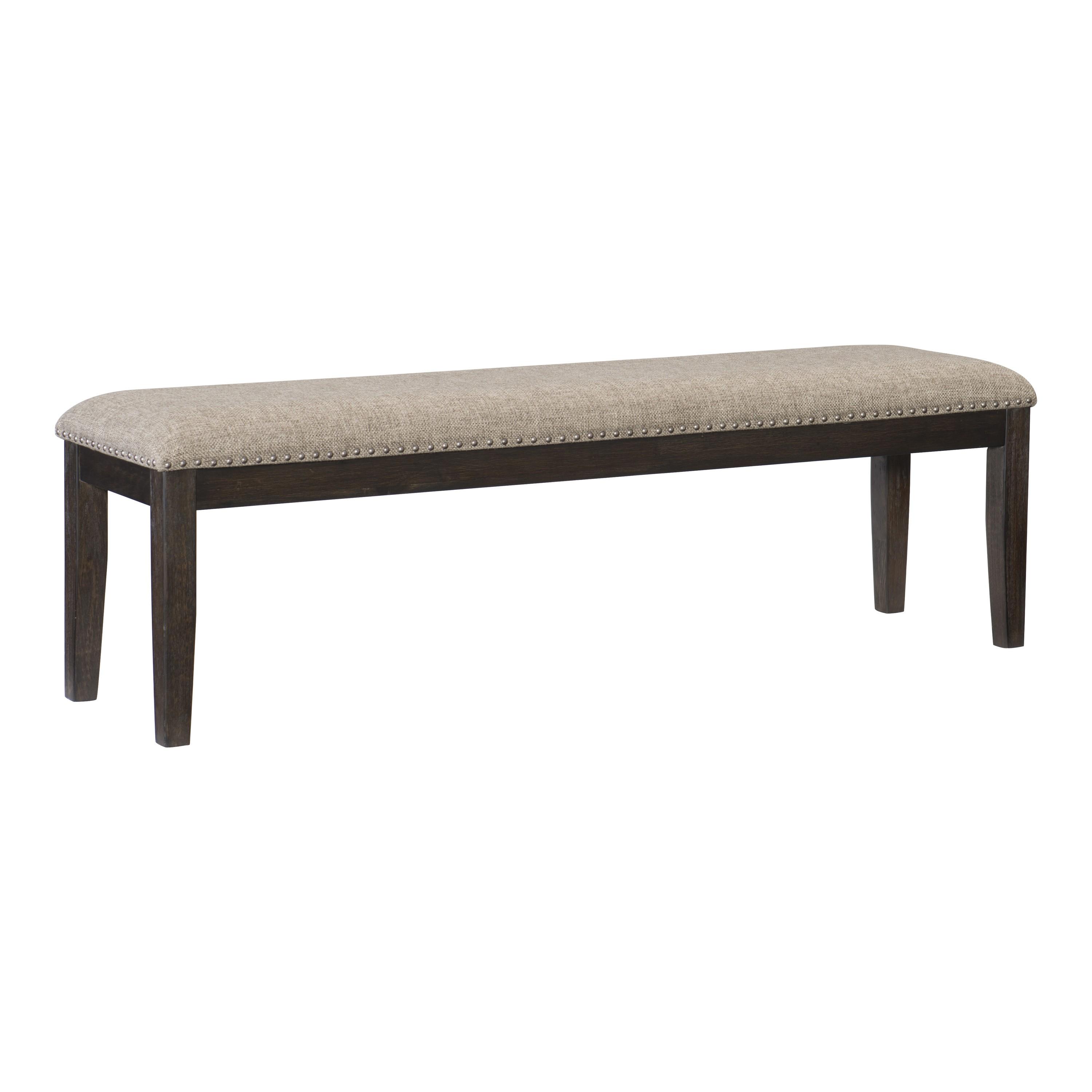 Traditional Bench 5741-13 Southlake 5741-13 in Rustic Brown Polyester