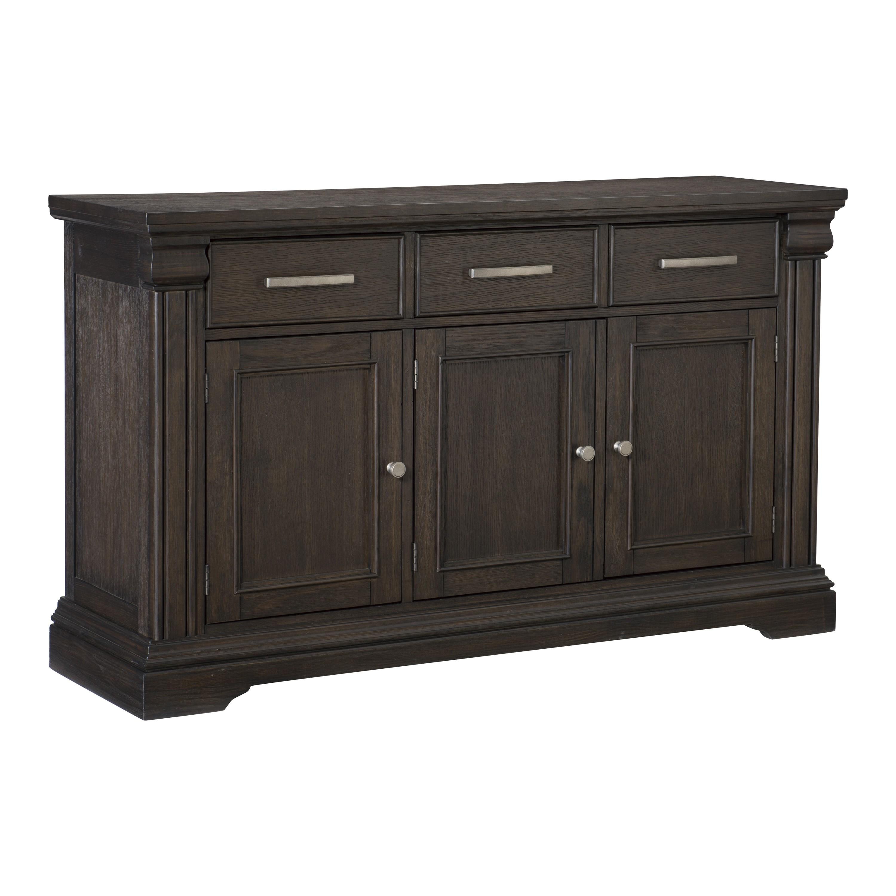 Traditional Server 5741-40 Southlake 5741-40 in Rustic Brown 