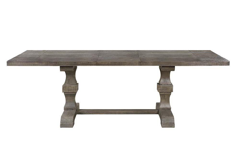

    
Traditional Salvage Gray Dining Table by Acme Landon DN00950
