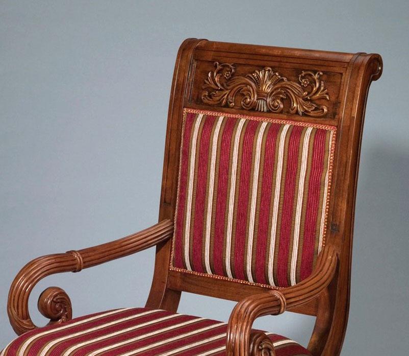 

    
Traditional Victorian Dark Brown Finish Carved Wood  Armchair Set 4Pcs by AA Importing
