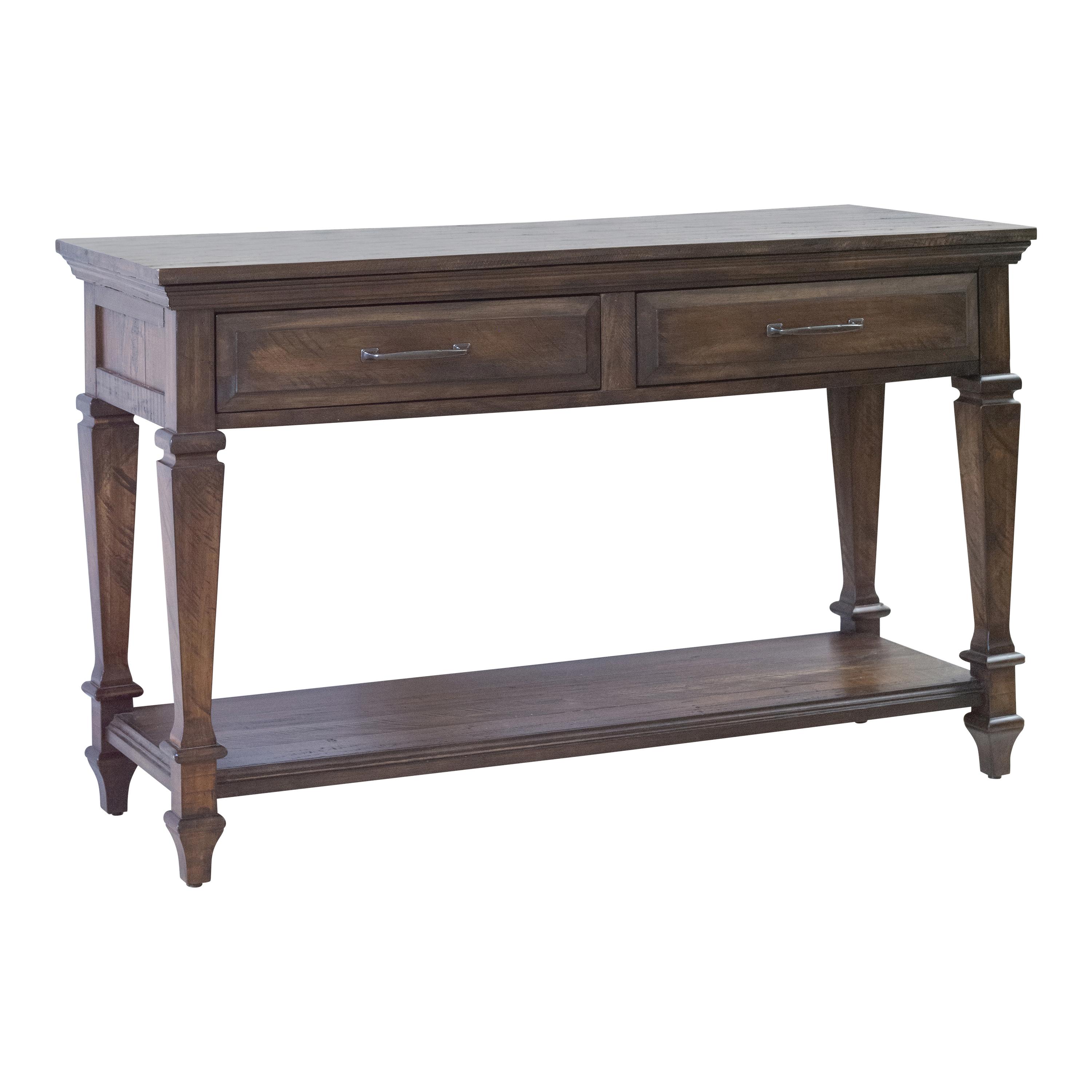 Traditional Sofa Table 724059 724059 in Brown 
