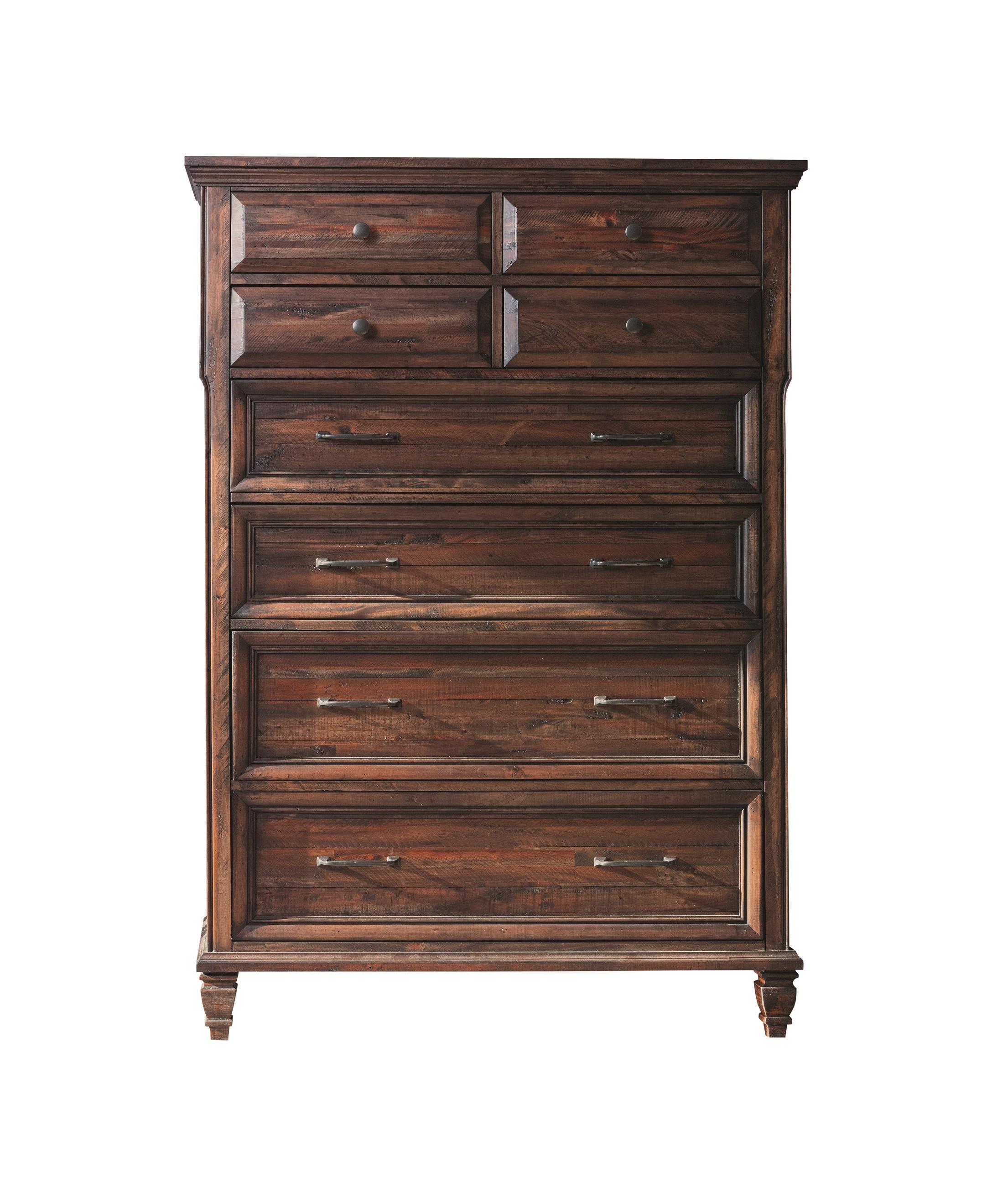 

    
Traditional Weathered Burnished Brown Wood Chest Coaster 223035 Avenue

