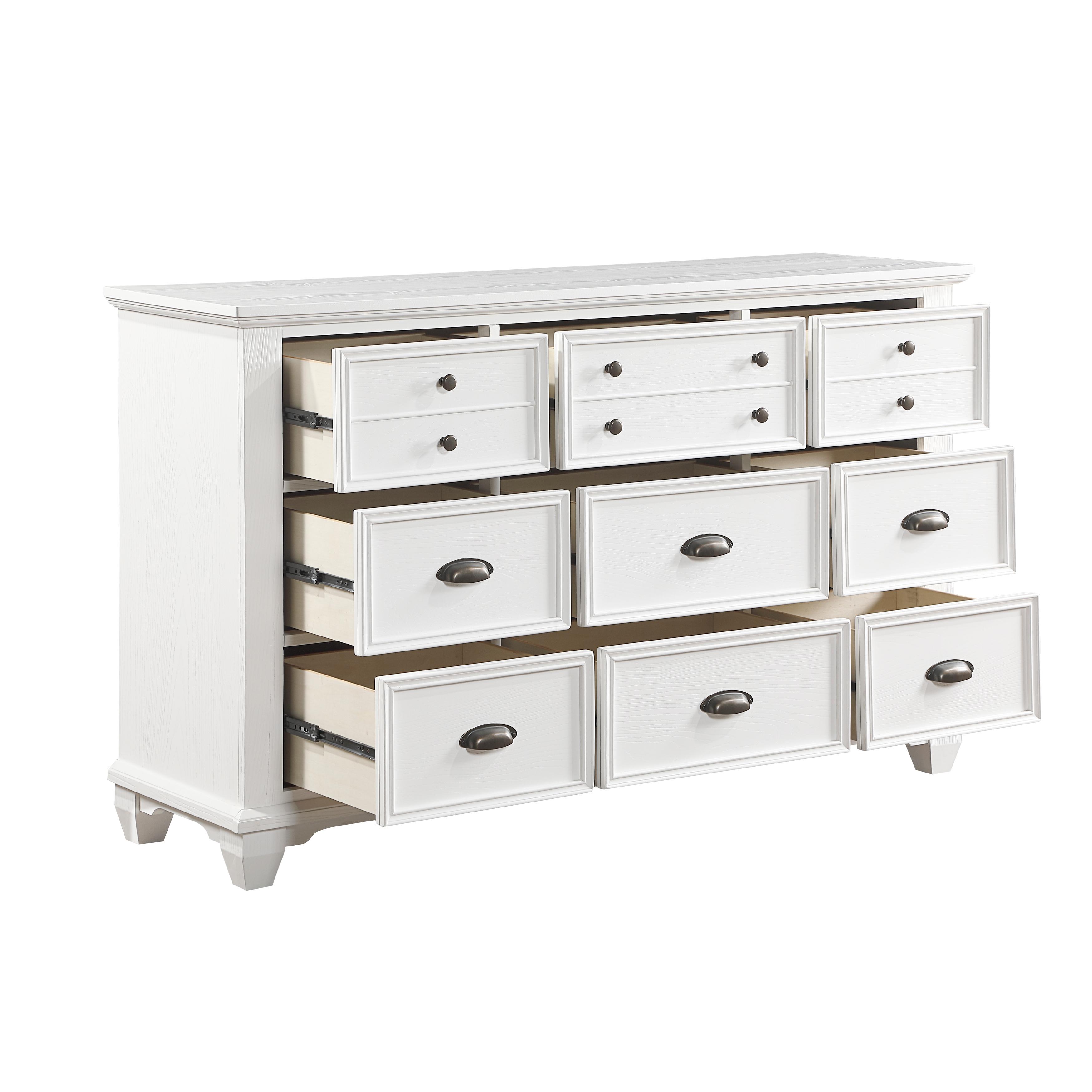 

    
Homelegance Mackinac Collection Dresser With Mirror 1454-5-D-2PCS Dresser With Mirror White Finish 1454-5-D-2PCS
