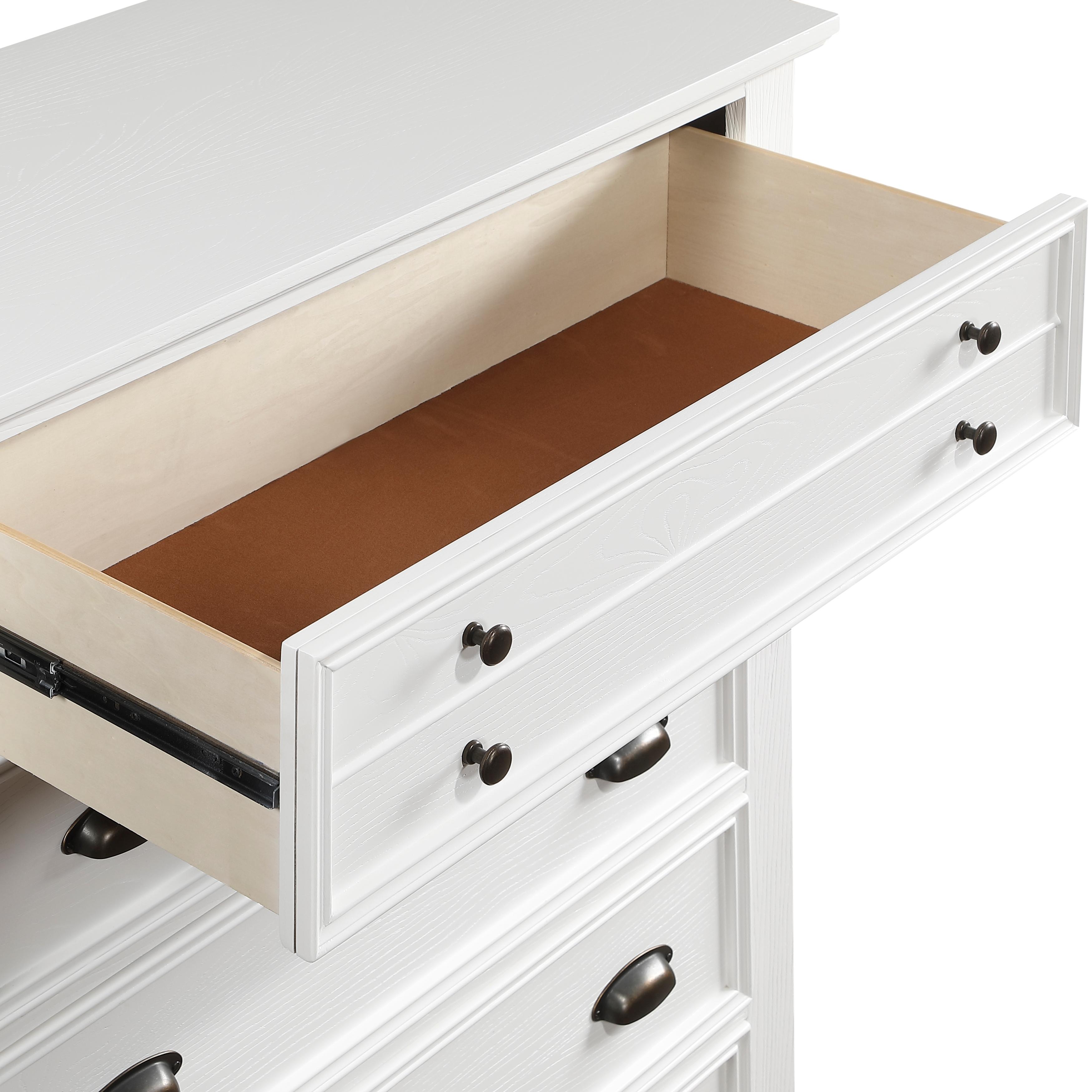 

                    
Buy Traditional White Finish Wood King Panel Bedroom Set 6PCS Homelegance Mackinac Collection 1454K-1EK-EK-6PCS
