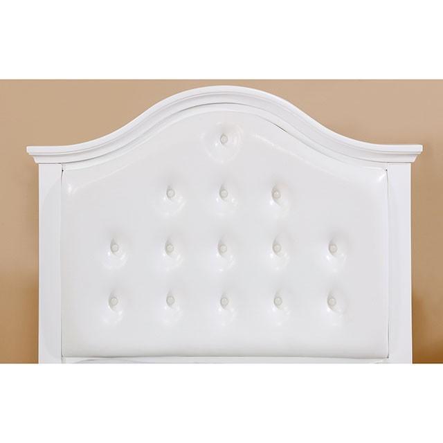 

                    
Furniture of America Olivia Full Size Bed w/ Trundle CM7155WH-F-2PCS Full Size Bed w/ Trundle White Leatherette Purchase 
