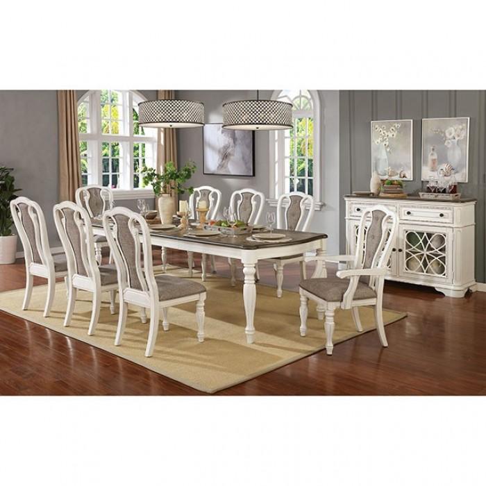 

    
Traditional White Wash & Ash Walnut Side Chairs Set 2pcs Furniture of America CM3795SC-2PK Leslie
