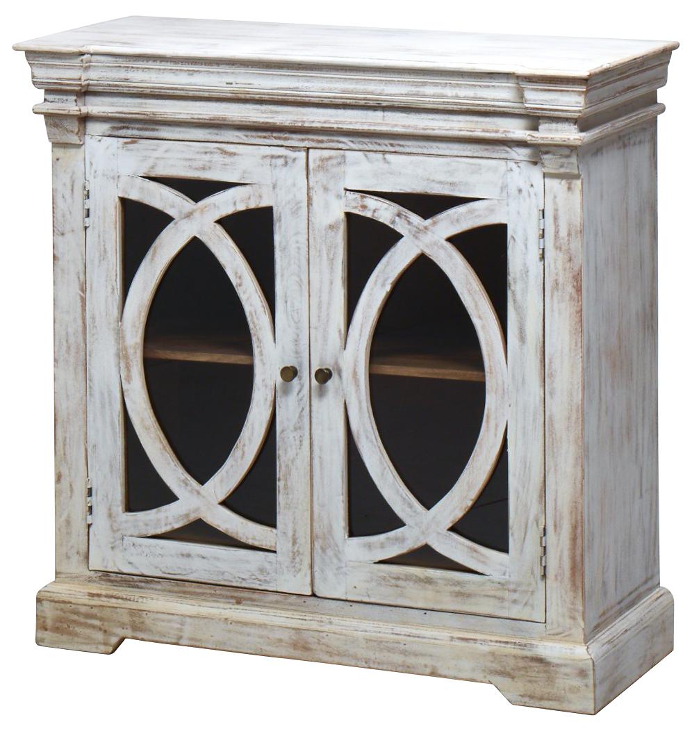 

    
Traditional White Wash Solid Mango & Glass Cabinet JAIPUR HOME GP-6249 Witt
