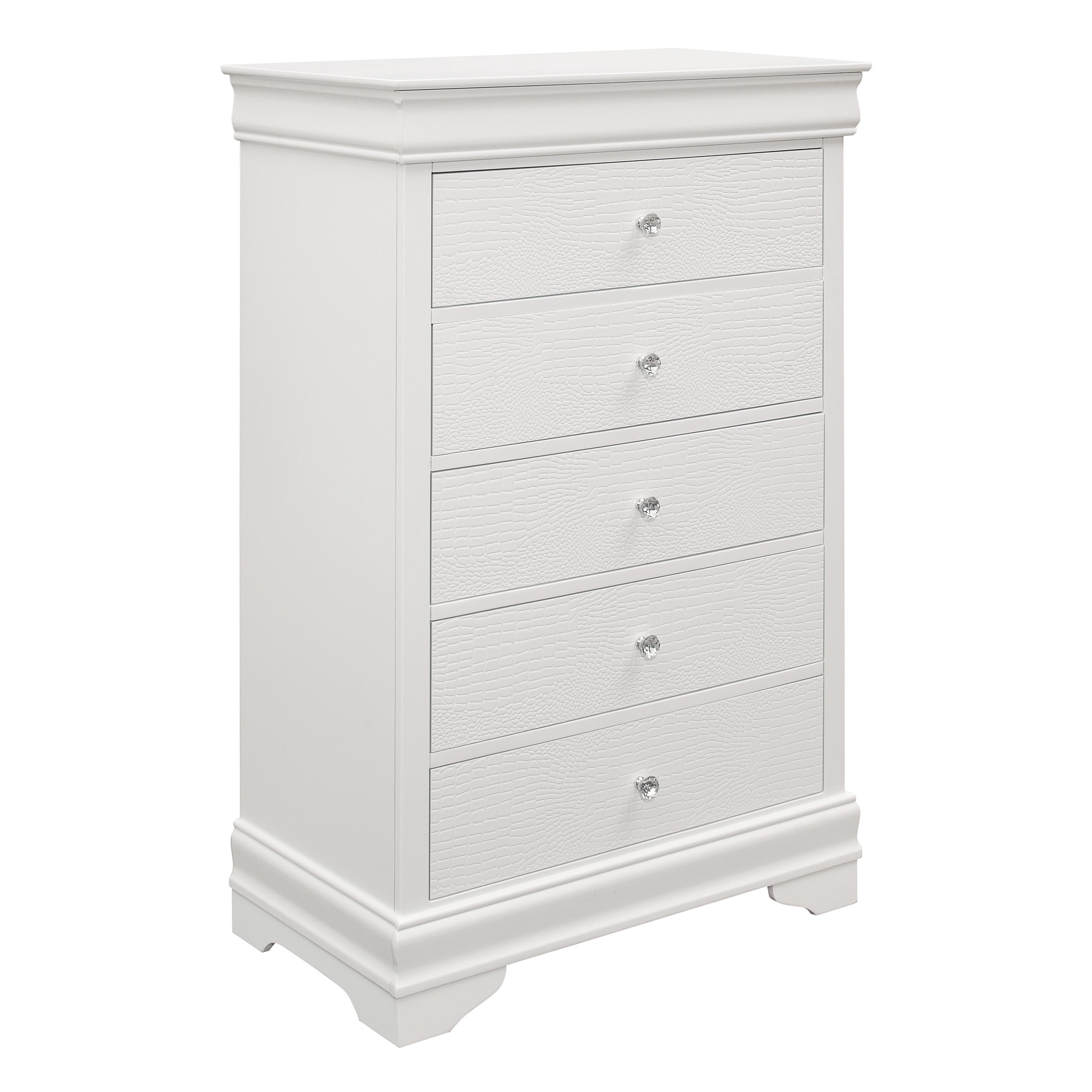 Traditional Chest 1556W-9 Lana 1556W-9 in White 