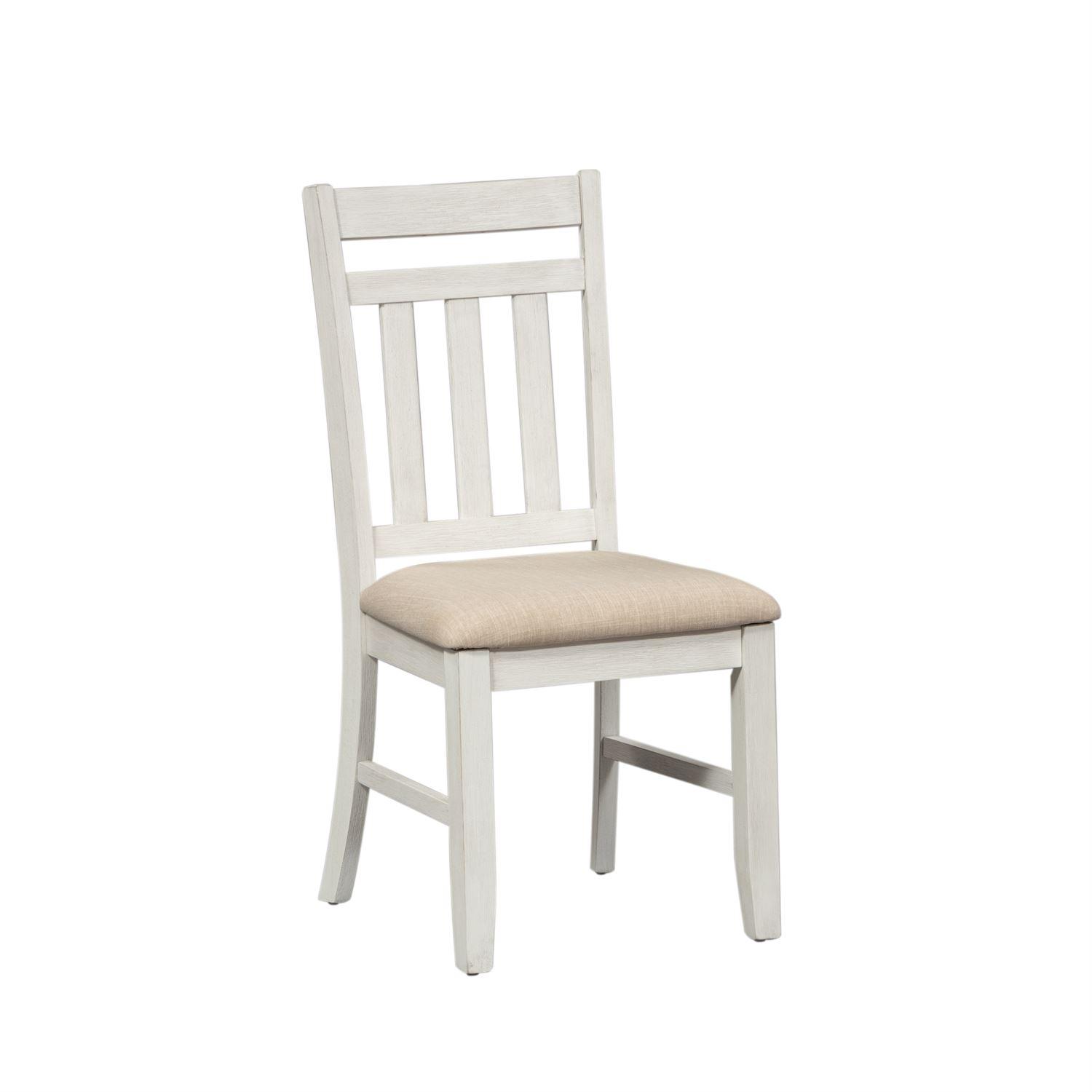 Traditional Dining Side Chair Summerville  (171-CD) Dining Side Chair 171-C1501S-2PC in Cream, White Linen