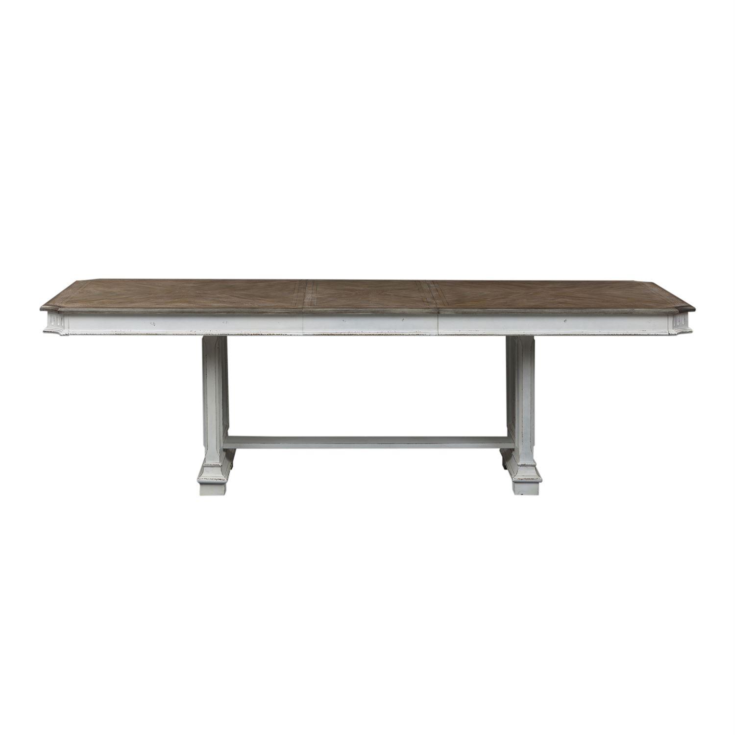 

    
Liberty Furniture Abbey Park  (520-DR) Dining Table Dining Table White 520-DR-TRS
