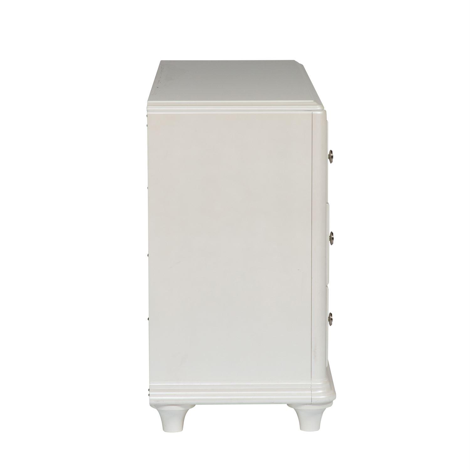 

                    
Liberty Furniture Stardust  (710-YBR) Double Dresser Double Dresser White  Purchase 
