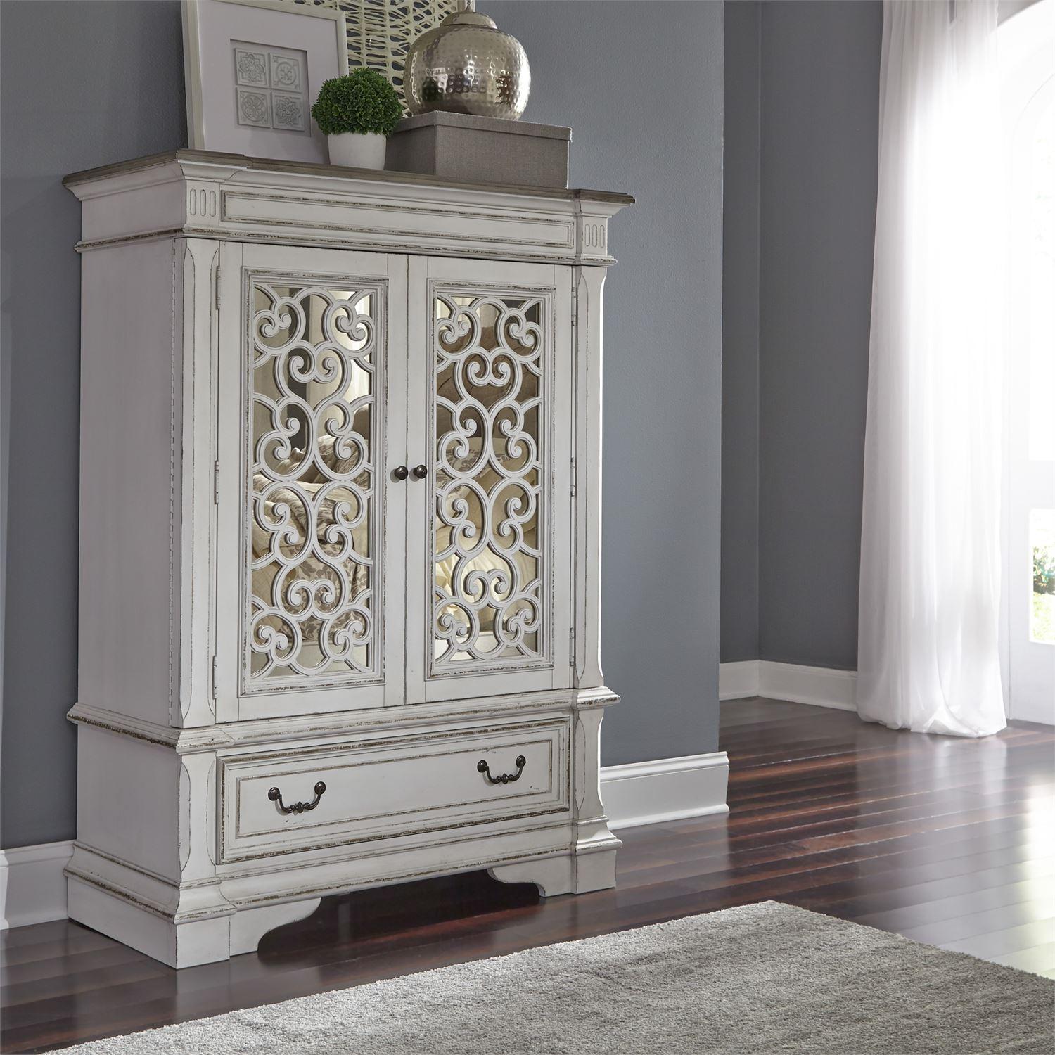 Traditional Gentelment Chest Abbey Park 520-BR42 520-BR42 in White 