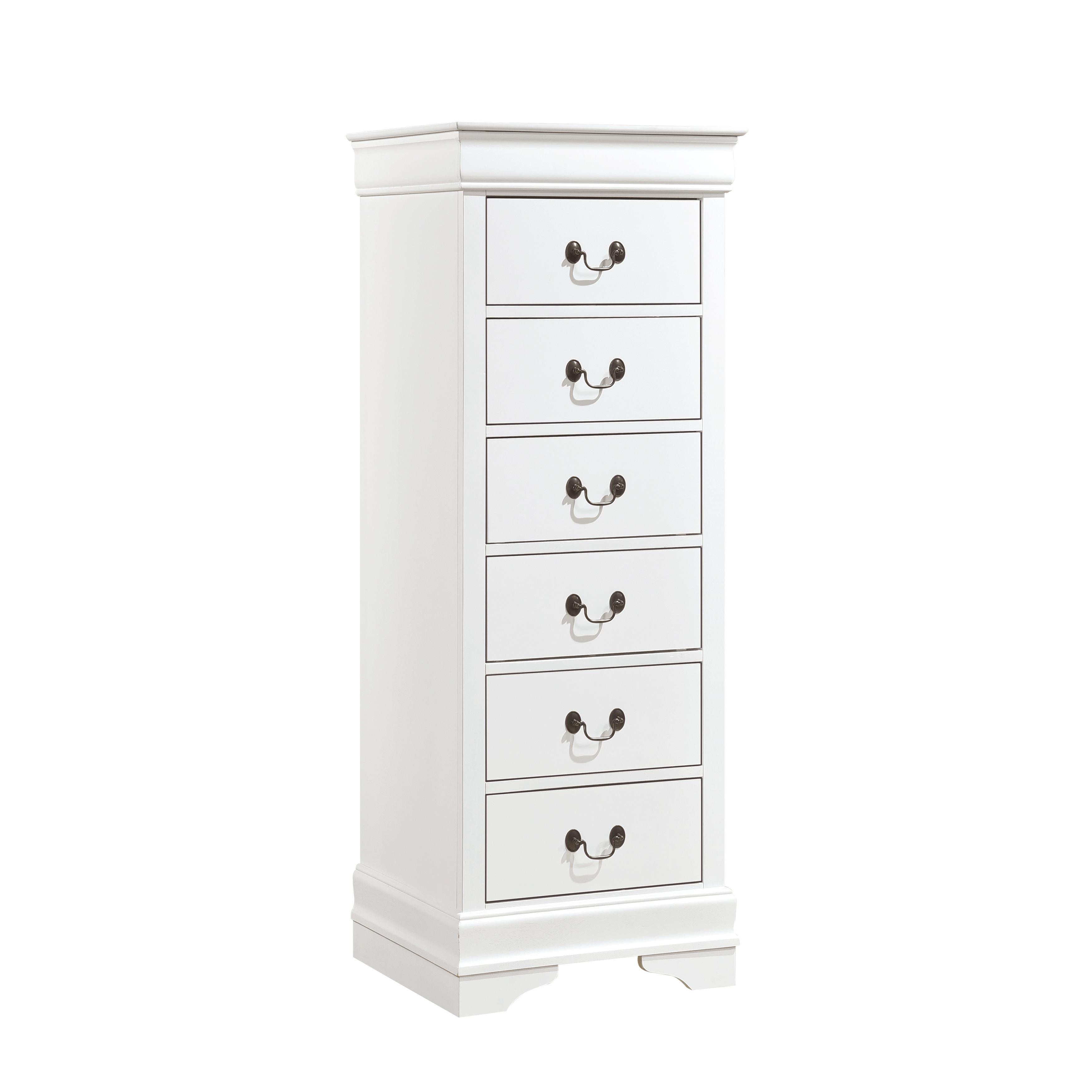 Traditional Lingerie Chest 2147W-12 Mayville 2147W-12 in White 