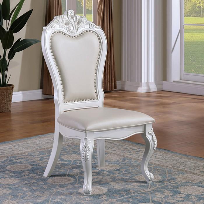 

    
Traditional White Wood Side Chair Set 2PCS Furniture of America Manzanita FM3261WH-SC-2PK
