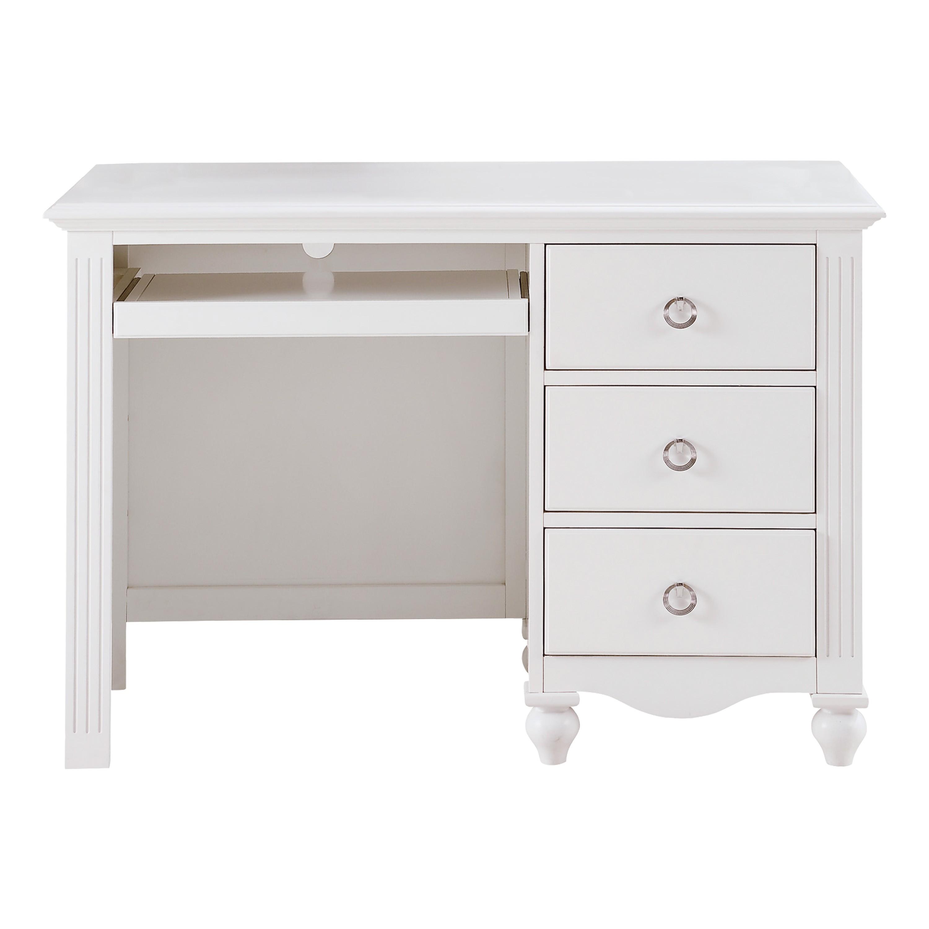 Traditional Writing Desk 2058WH-15 Meghan 2058WH-15 in White 