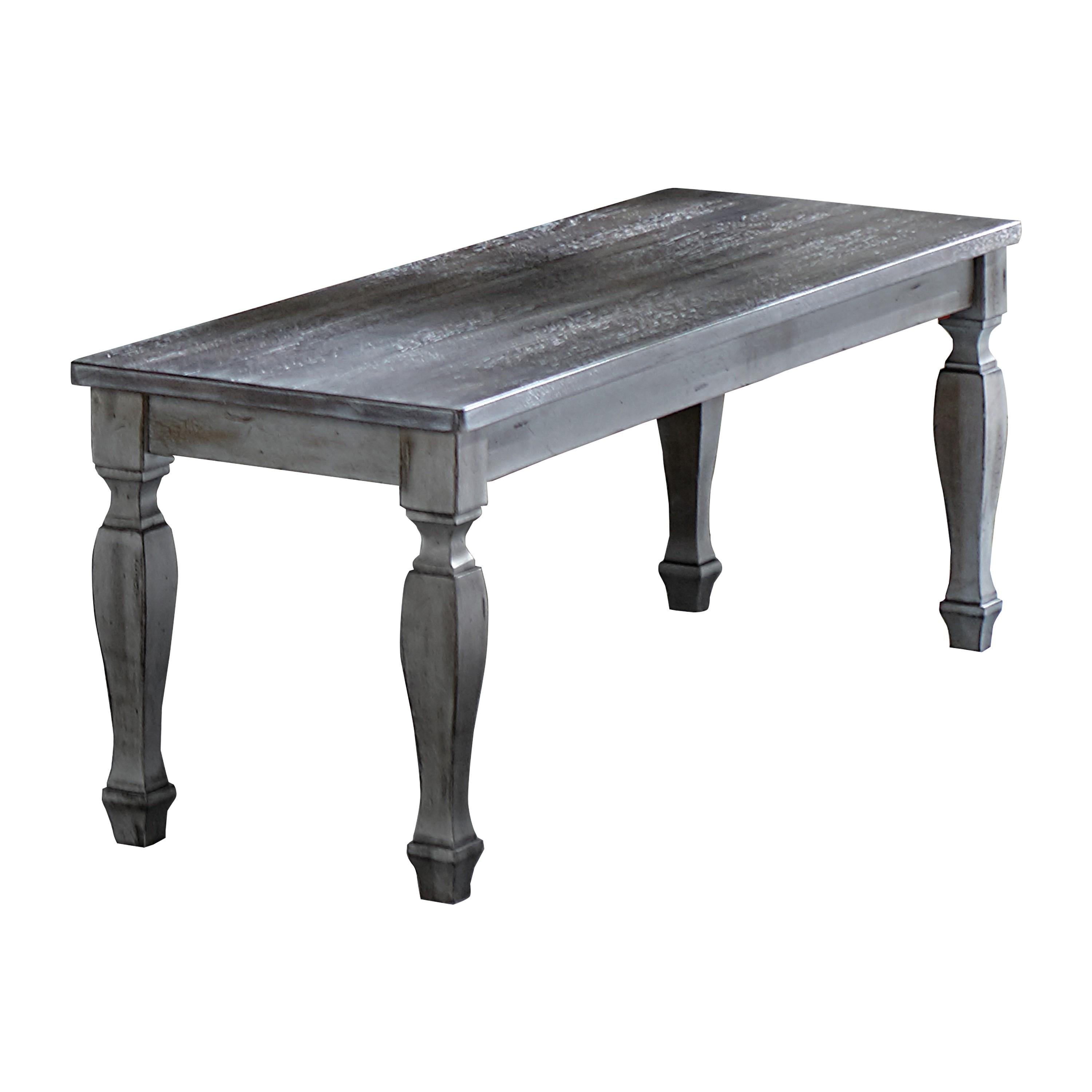 Traditional Bench 5520-13 Fulbright 5520-13 in Gray 