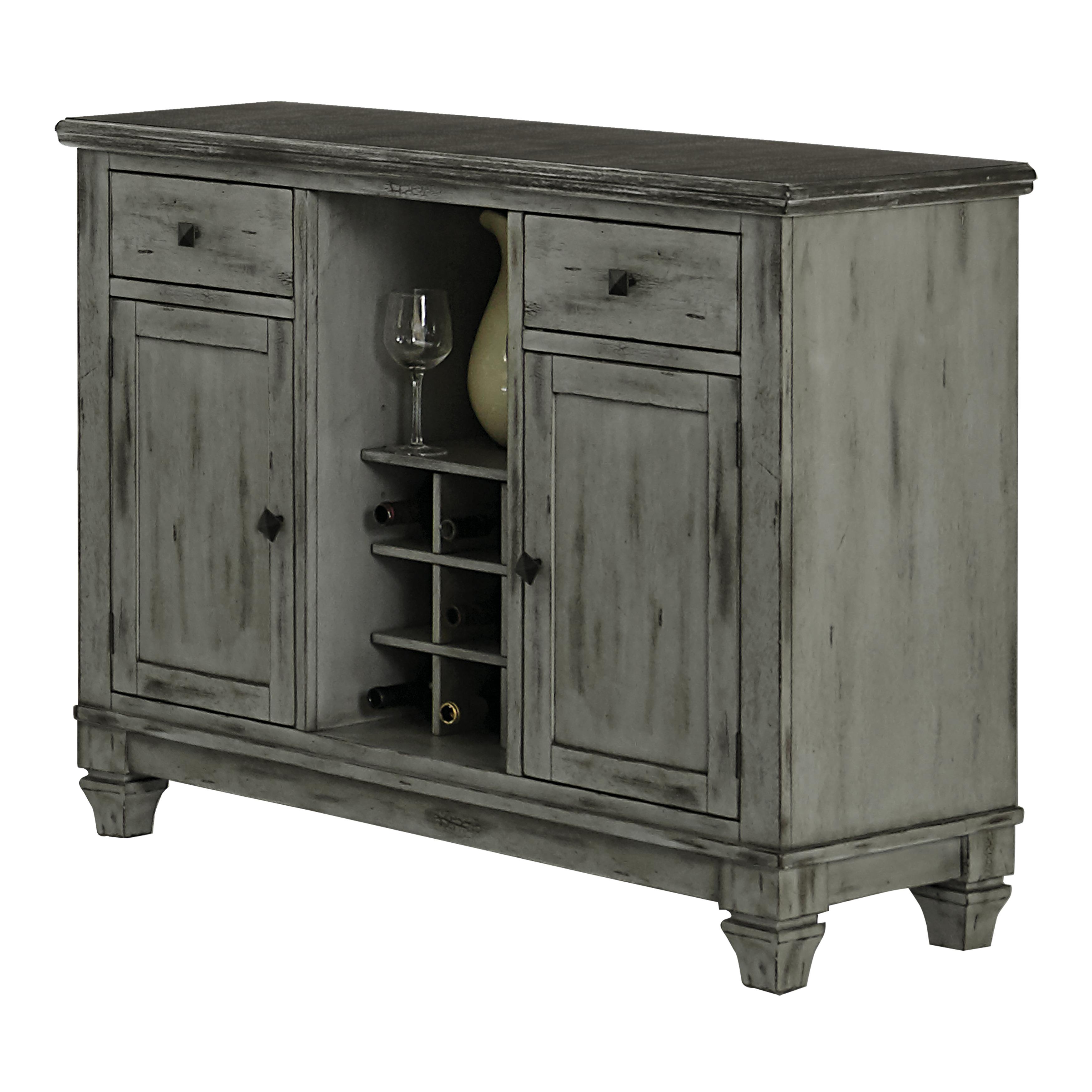 

    
Traditional Wire Brushed Gray Solid Rubberwood Server Homelegance 5520-40 Fulbright
