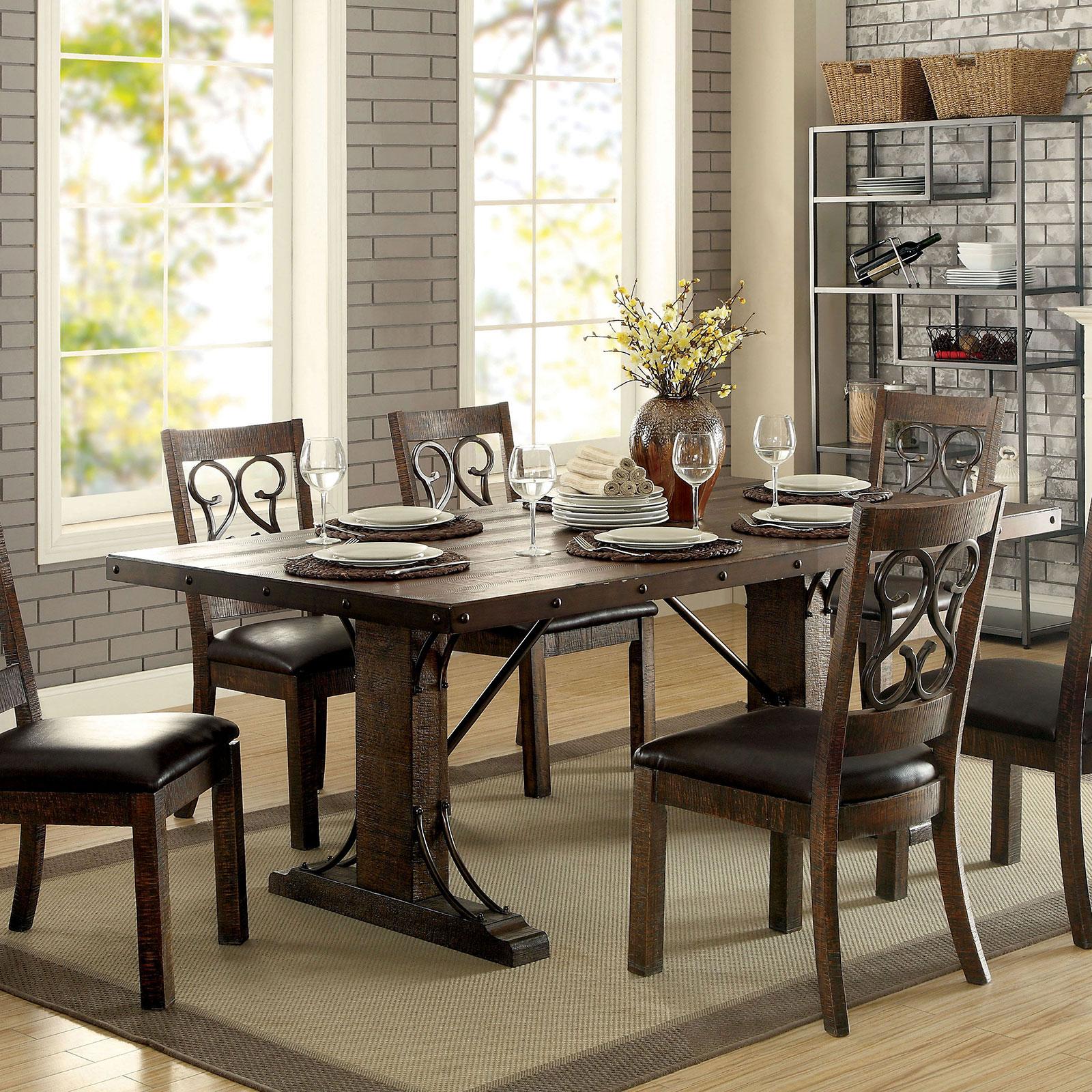 Furniture of America PAULINA CM3465T Dining Table