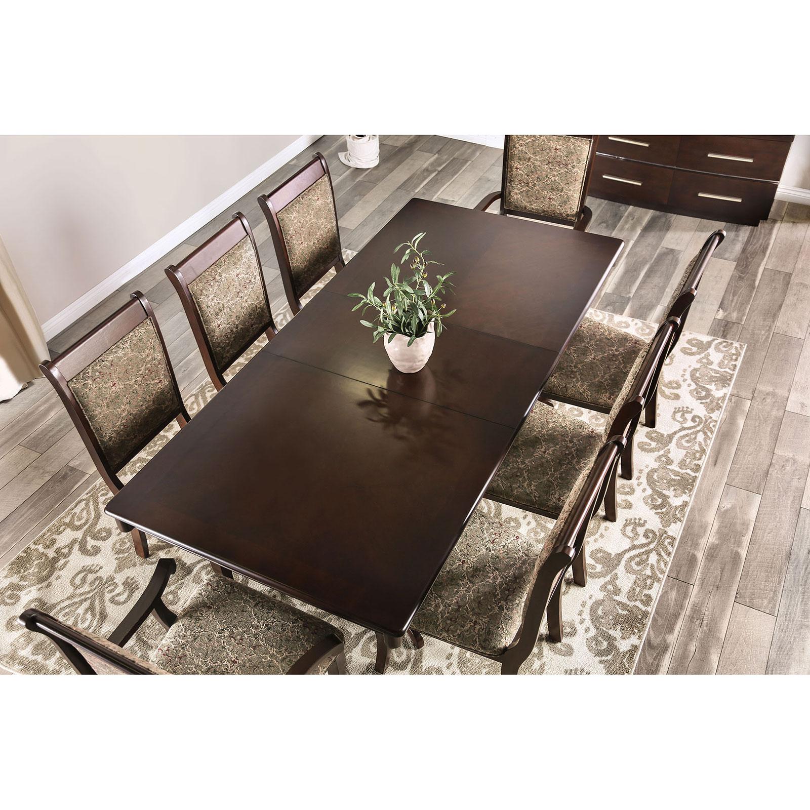 

        
Furniture of America ST. NICHOLAS CM3224T Dining Table Brown  00889435342097
