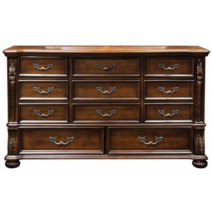 

    
Brown Wood Dresser ARTHUR CM7587D Furniture of America Traditional
