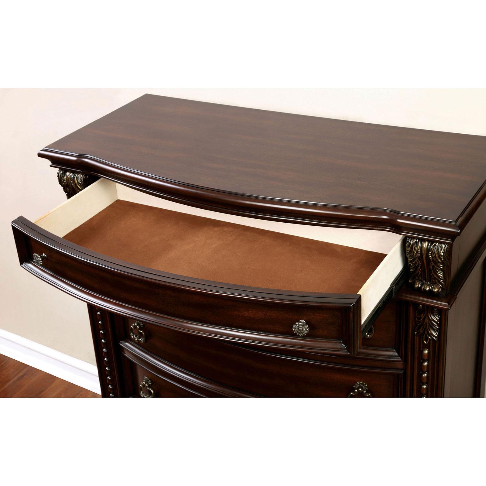 

    
Furniture of America FROMBERG CM7670C Bachelor Chest Brown CM7670C
