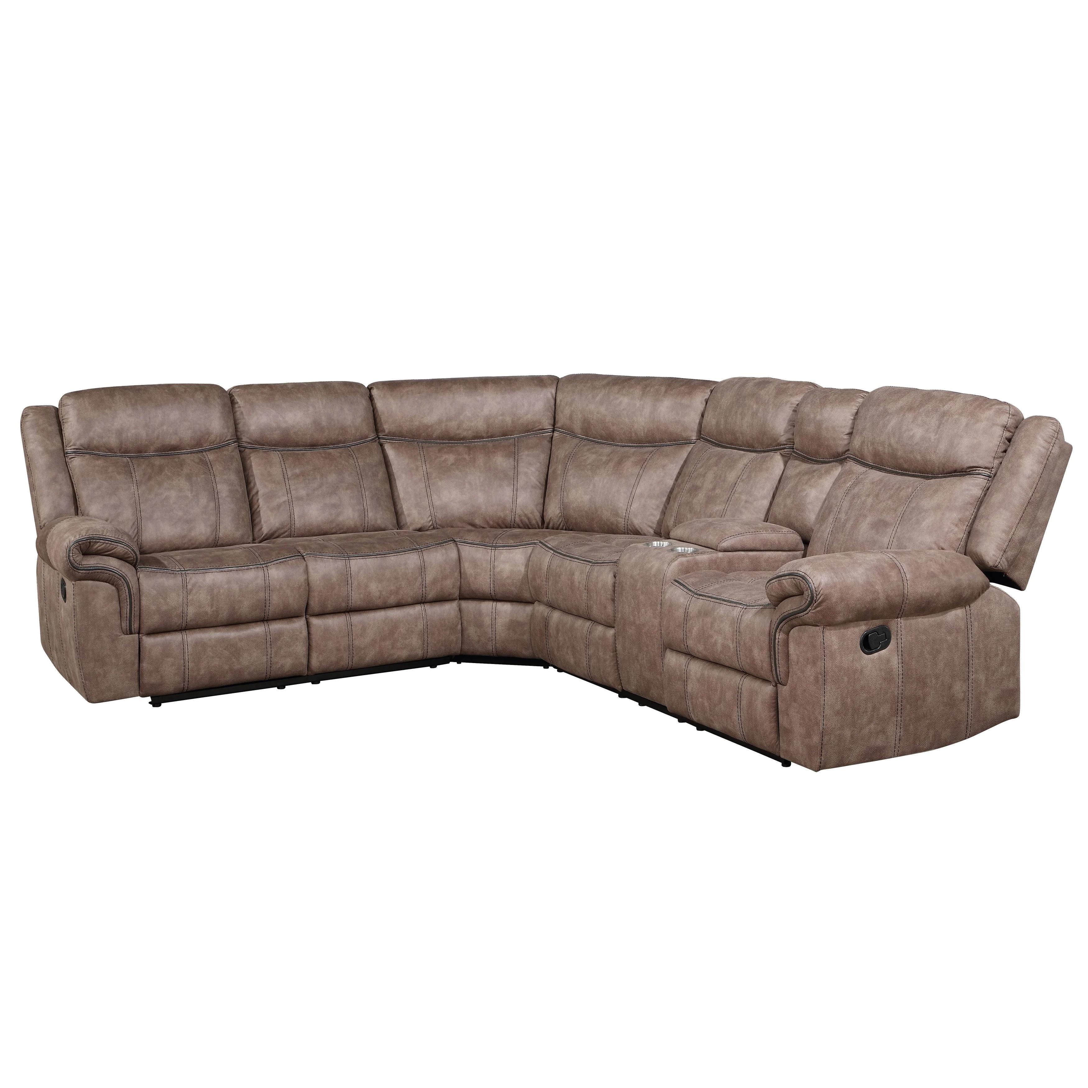

    
Acme Furniture Dollum Sectional Sofa Chocolate LV00397-3pcs
