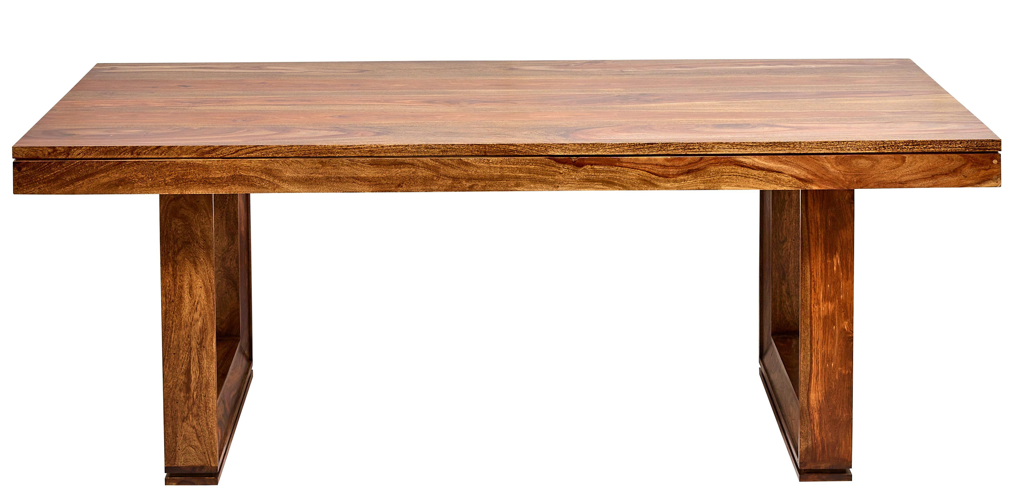 Transitional Dining Table SS-10091 Cinnamon Amber SS-10091 in Amber 