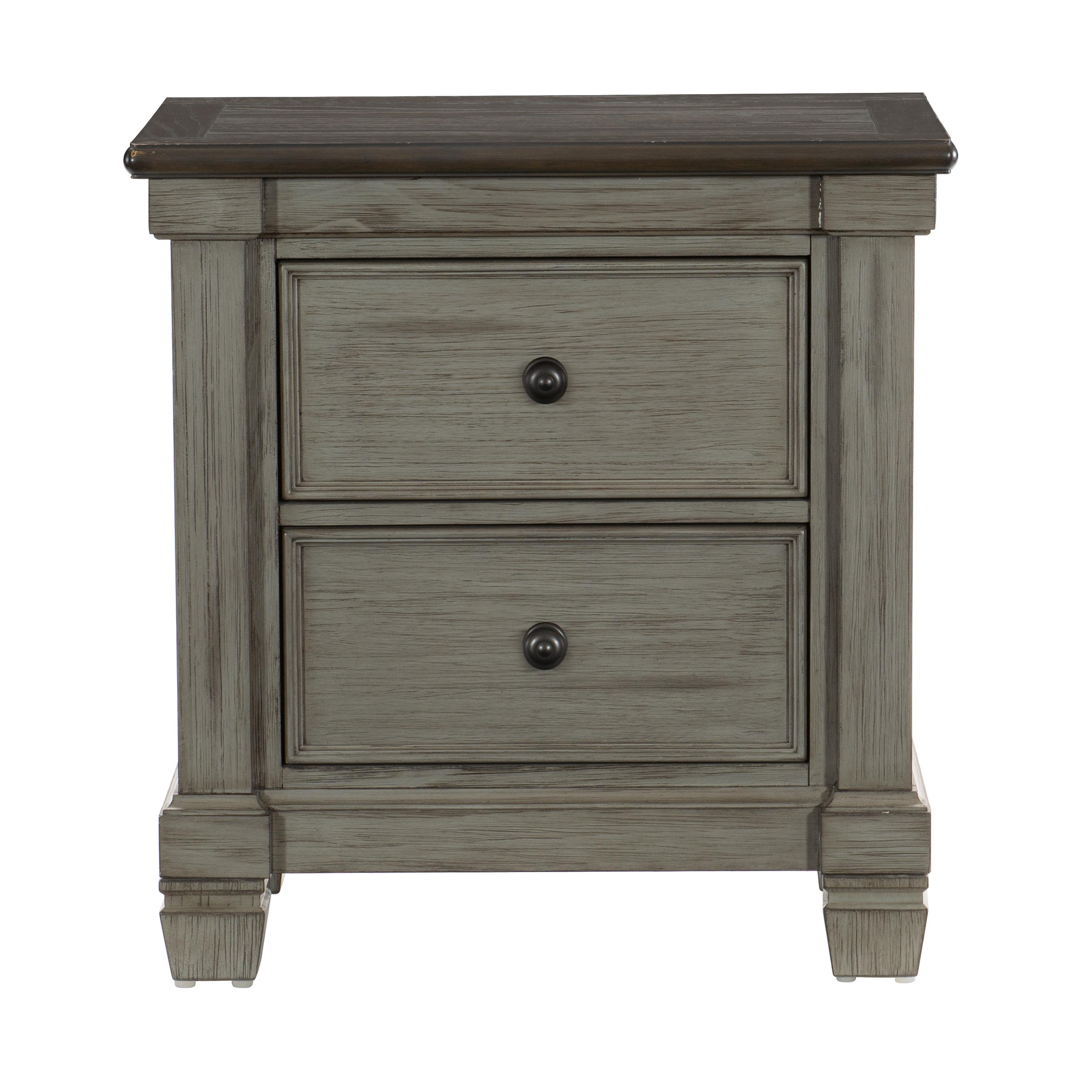 

    
1626GY-1*-3PC Transitional Antique Gray & Coffee Wood Queen Bedroom Set 3pcs Homelegance 1626GY-1* Weaver
