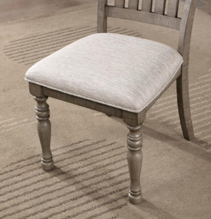 

    
Transitional Antique Gray Solid Wood Side Chair Set 2PCS Furniture of America Newcastle CM3254GY-SC-2PK
