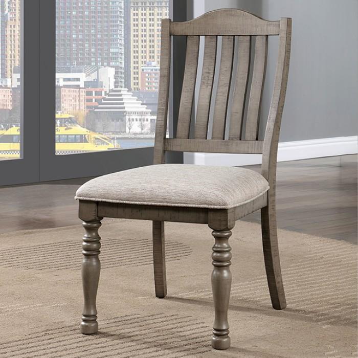 

                    
Furniture of America Newcastle Side Chair Set 2PCS CM3254GY-SC-2PK Side Chair Set Gray Fabric Purchase 
