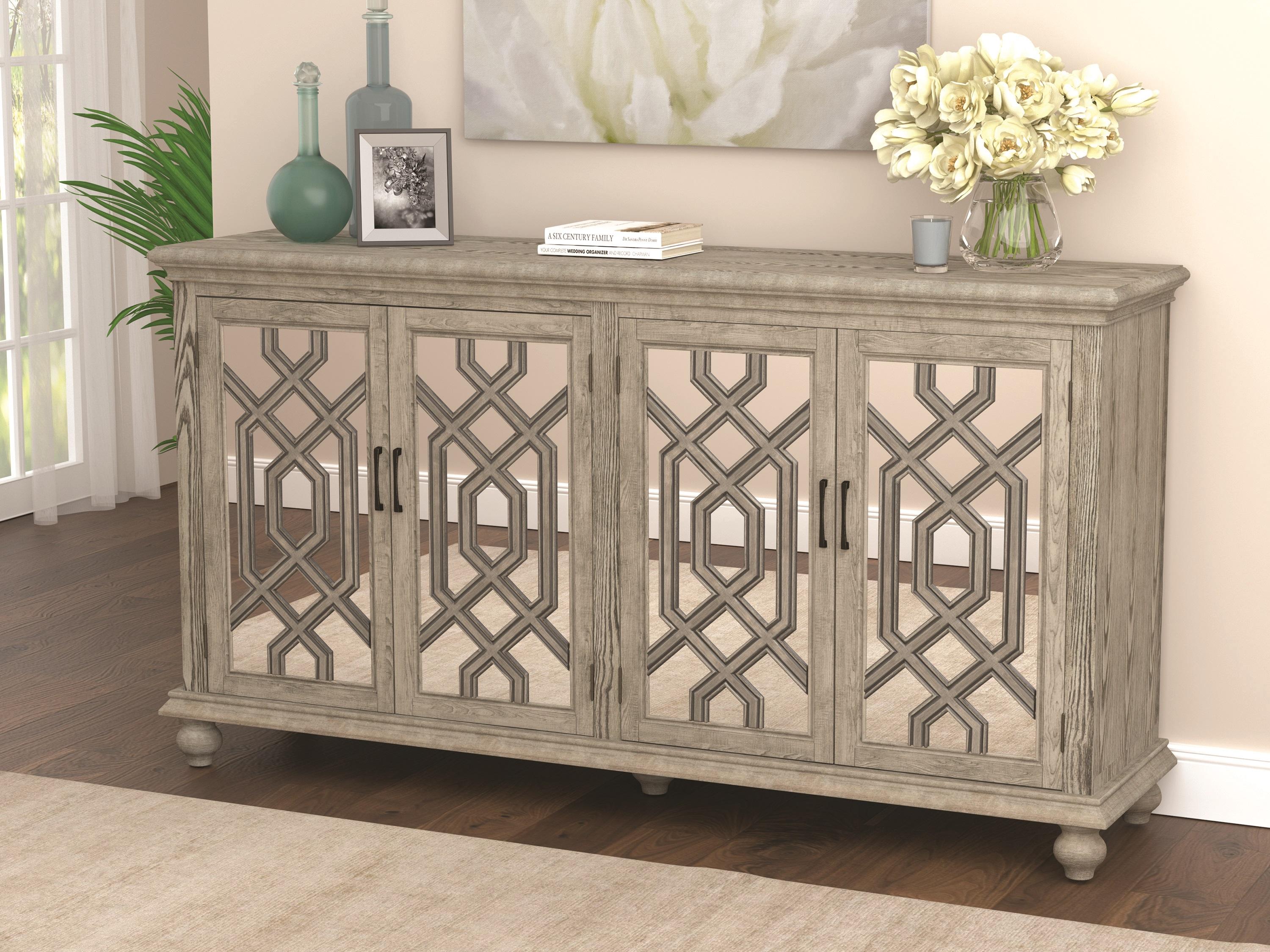 

    
952845 Transitional Antique White Wood Accent Cabinet Coaster 952845
