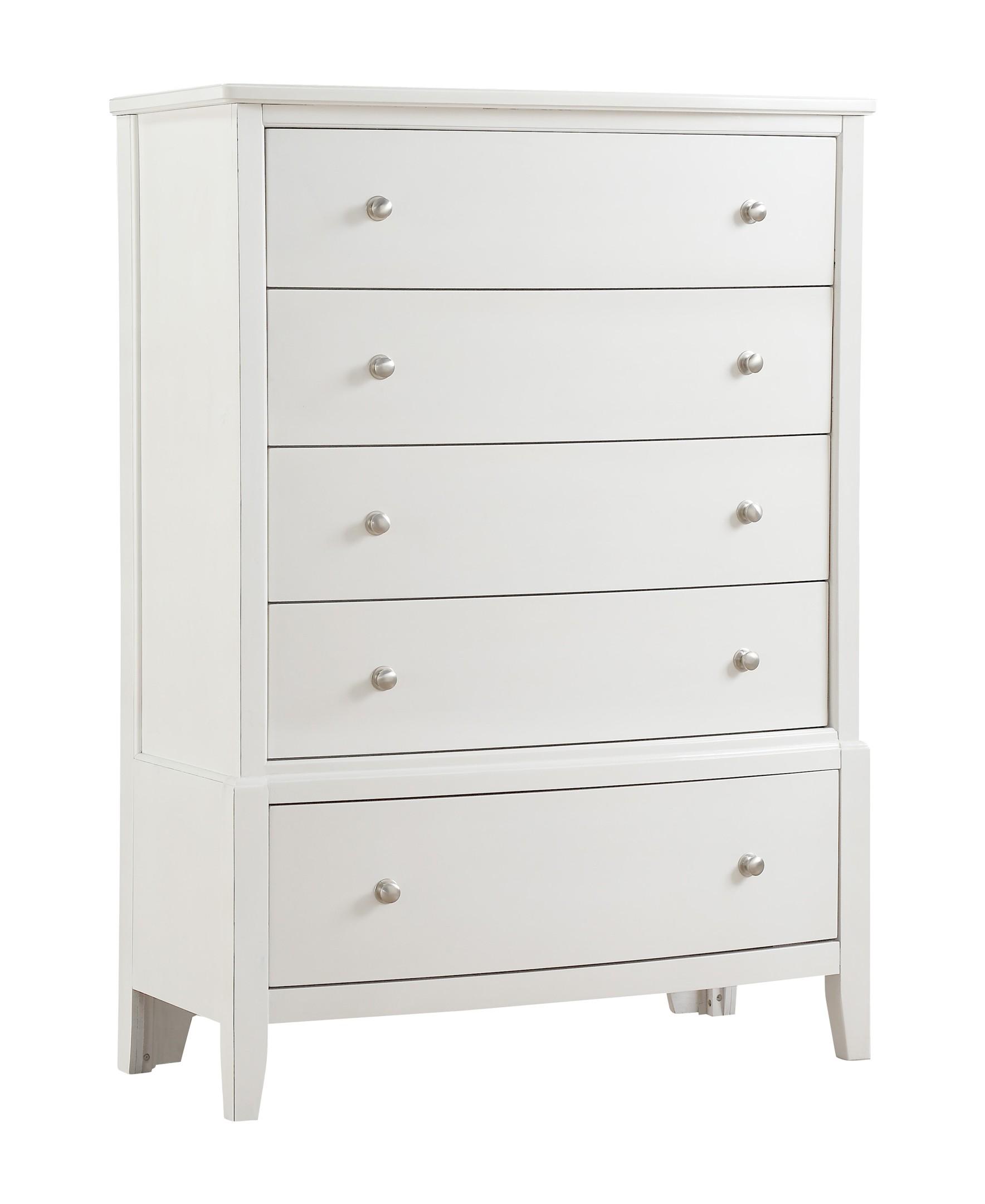 Transitional Chest 1730WW-9 Cotterill 1730WW-9 in Antique White 
