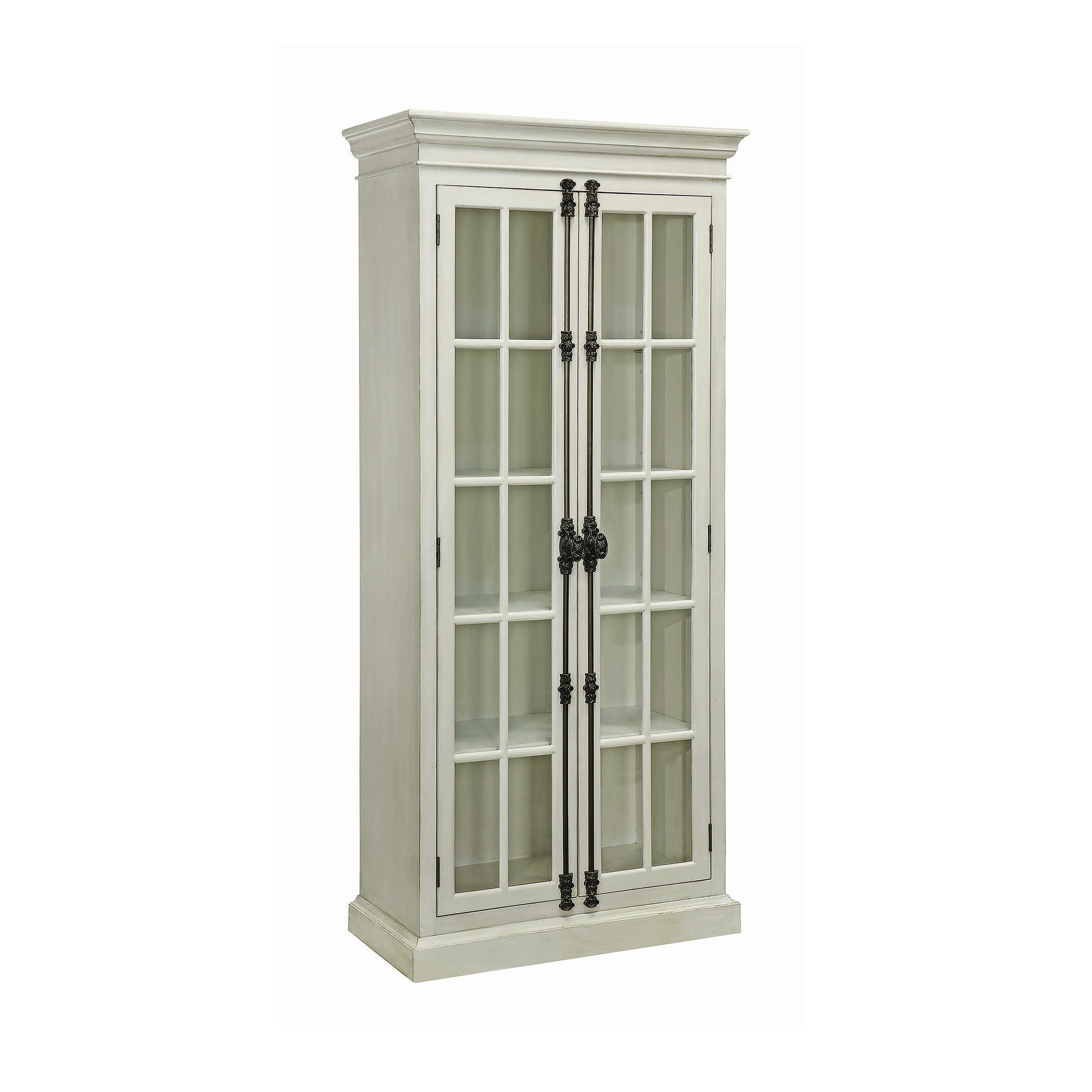 Transitional Cabinet 910187 910187 in Antique White 