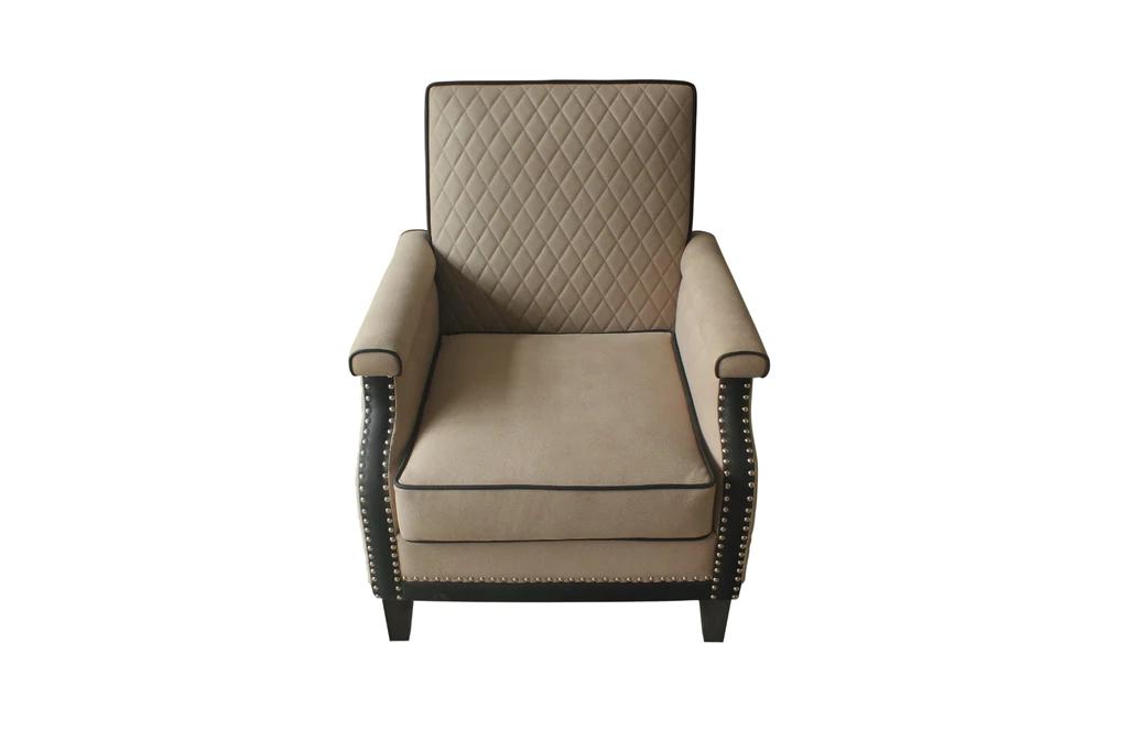 

    
Transitional Beige Accent Chair by Acme House Beatrice 58813
