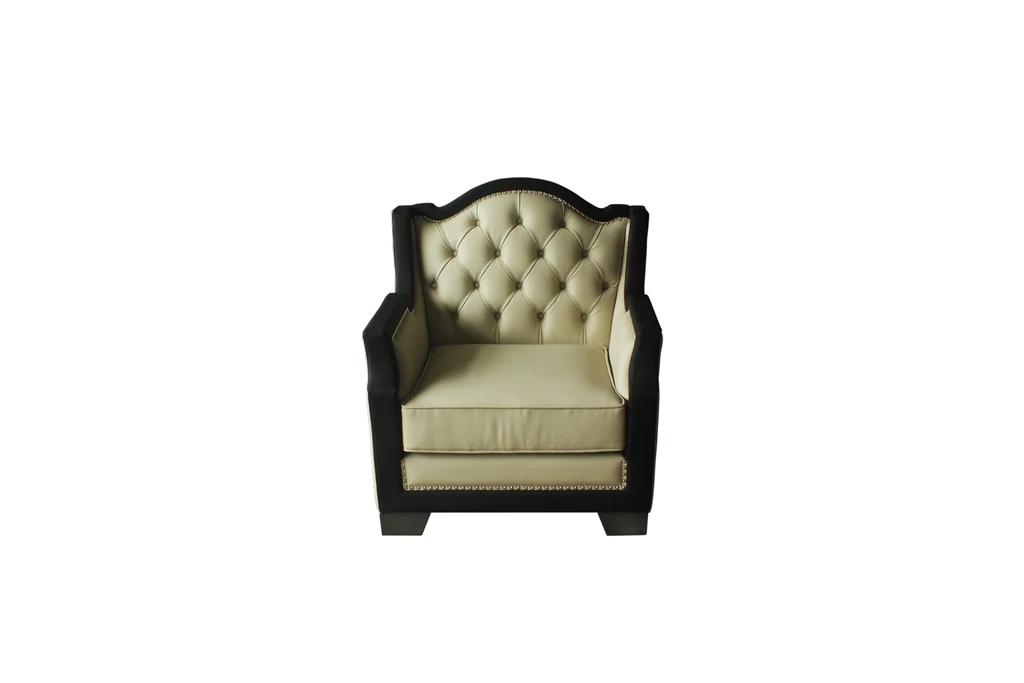 

    
Transitional Beige Chair by Acme House Beatrice 58812
