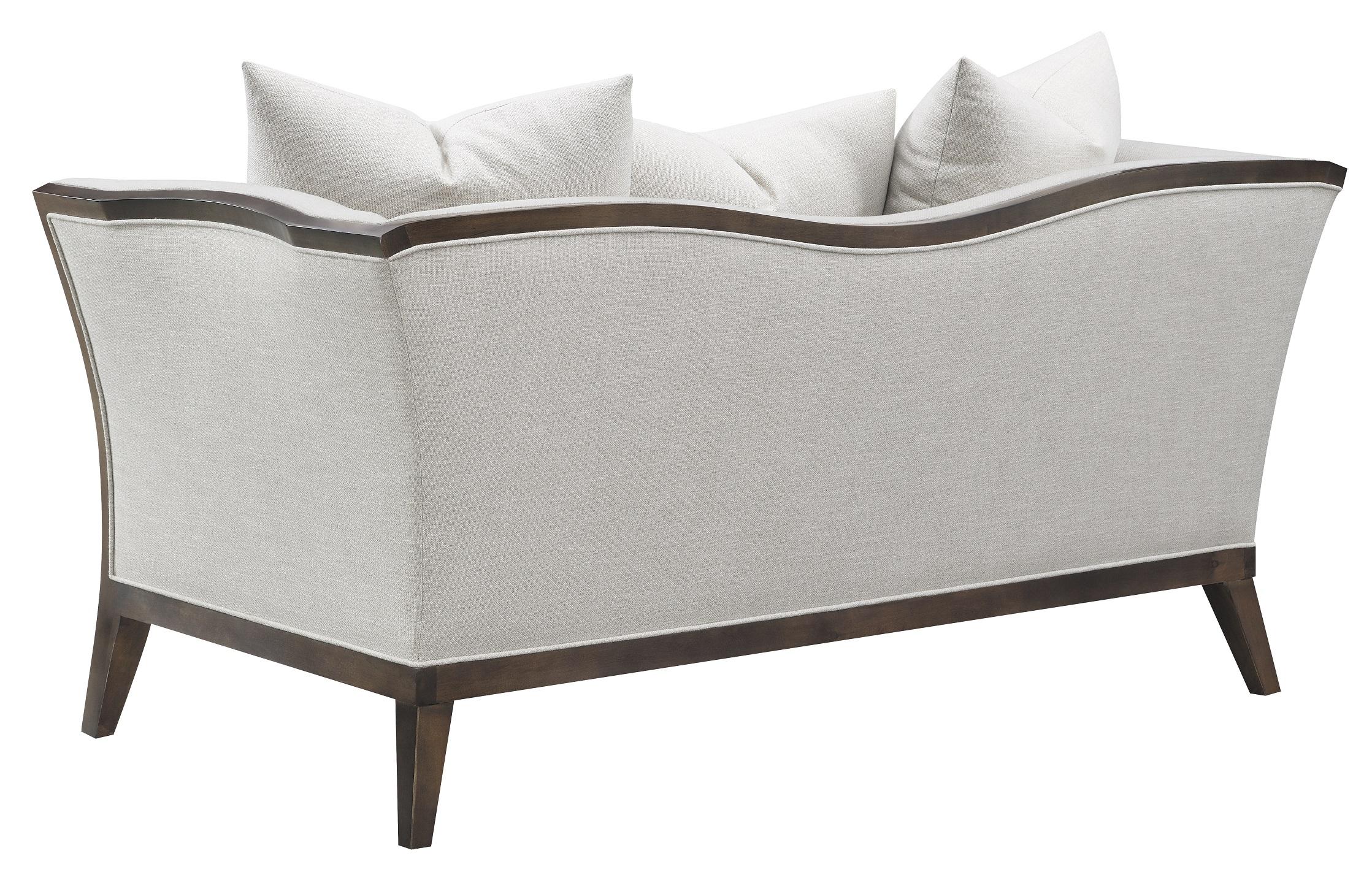 

    
 Order  Transitional Beige Linen-like Fabric Living Room Set 2pcs Coaster 511191-S2 Lorraine
